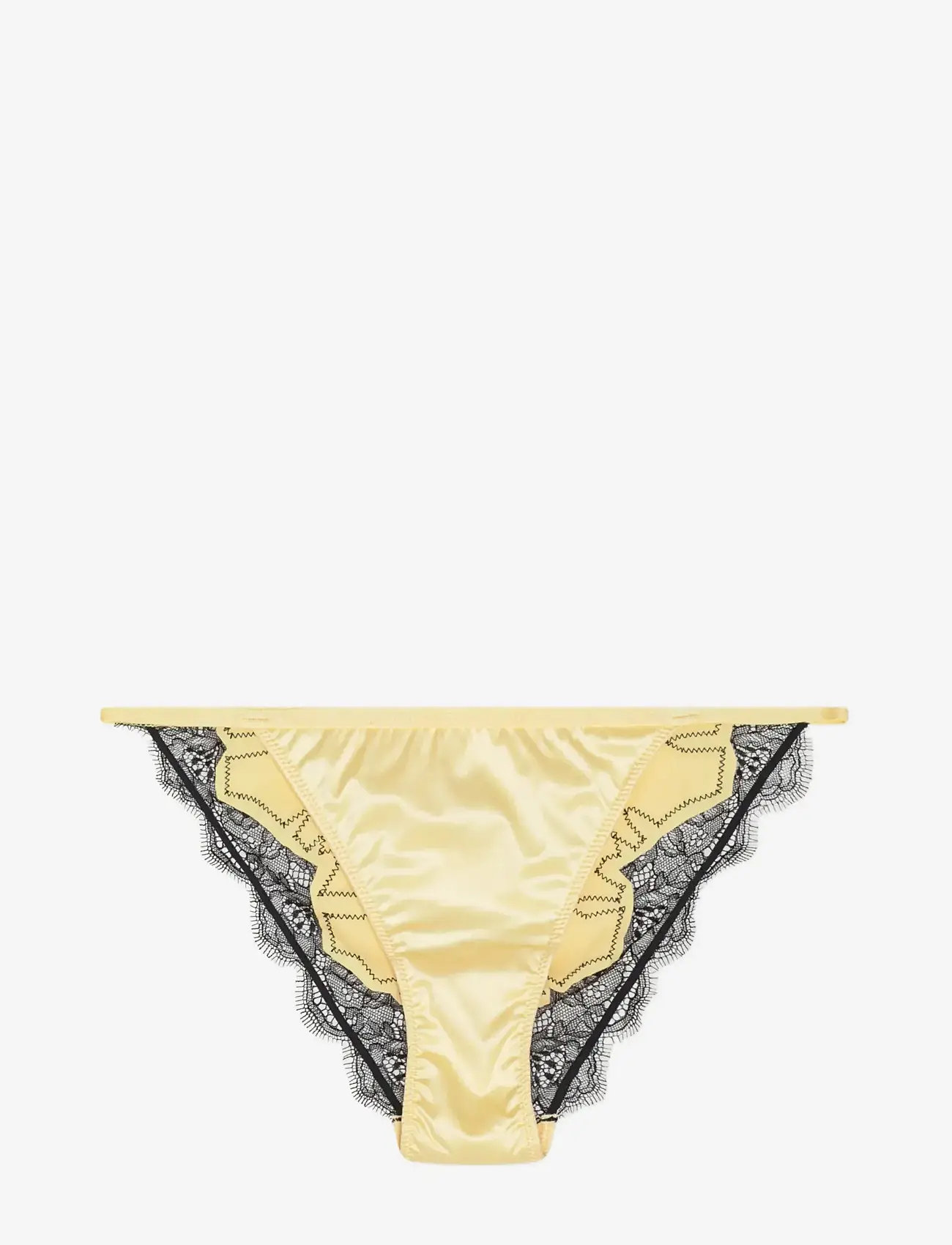 ROTATE Birger Christensen - Lace trim brief - püksikud - italian straw - 0