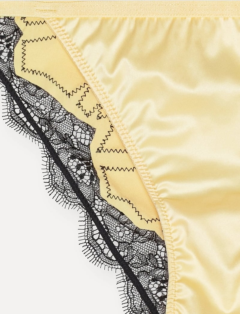 ROTATE Birger Christensen - Lace trim brief - püksikud - italian straw - 2