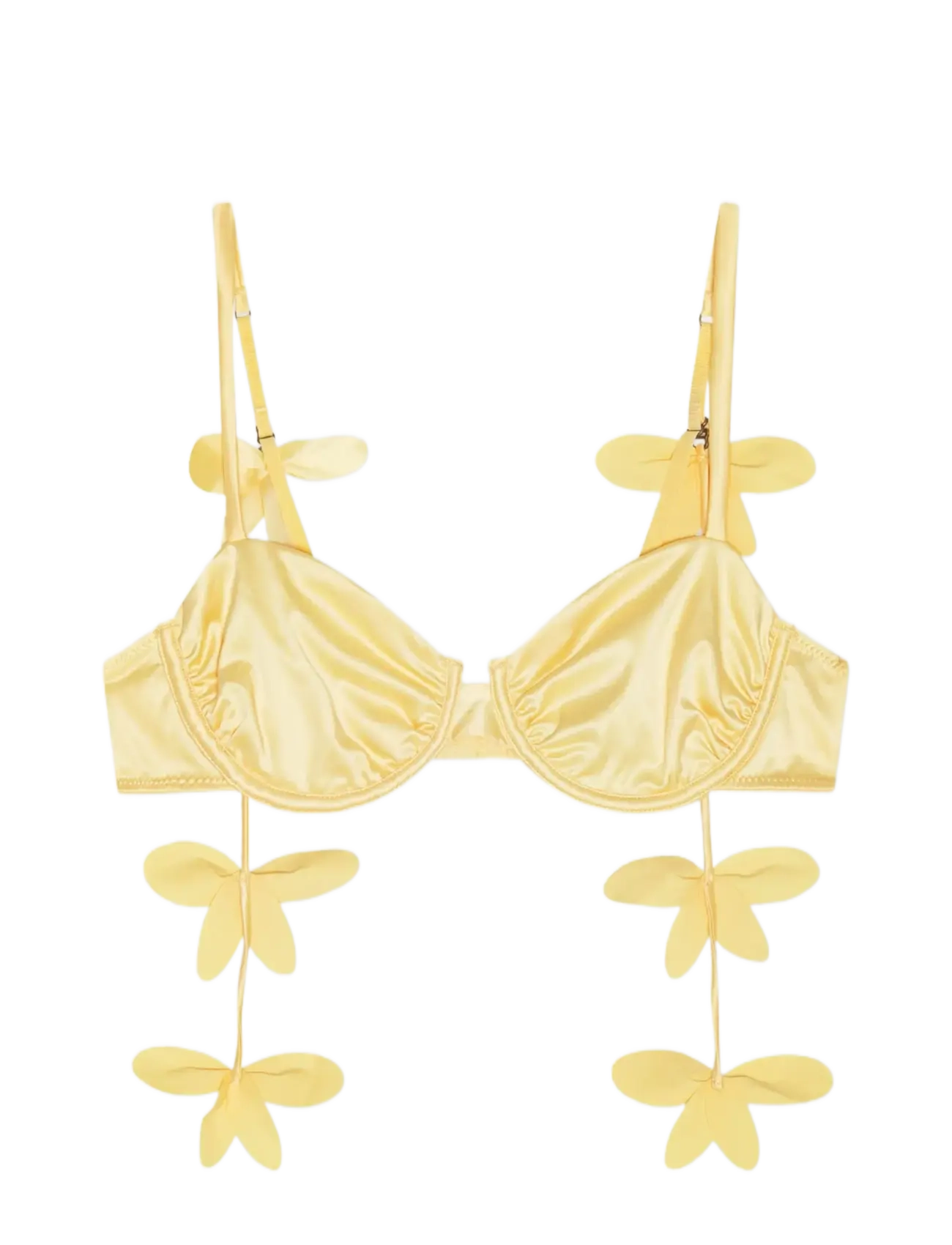 ROTATE Unpadded Wire Bra, 70 B, Bras & Oberteile, Gelb - Wired Bras, Frauen