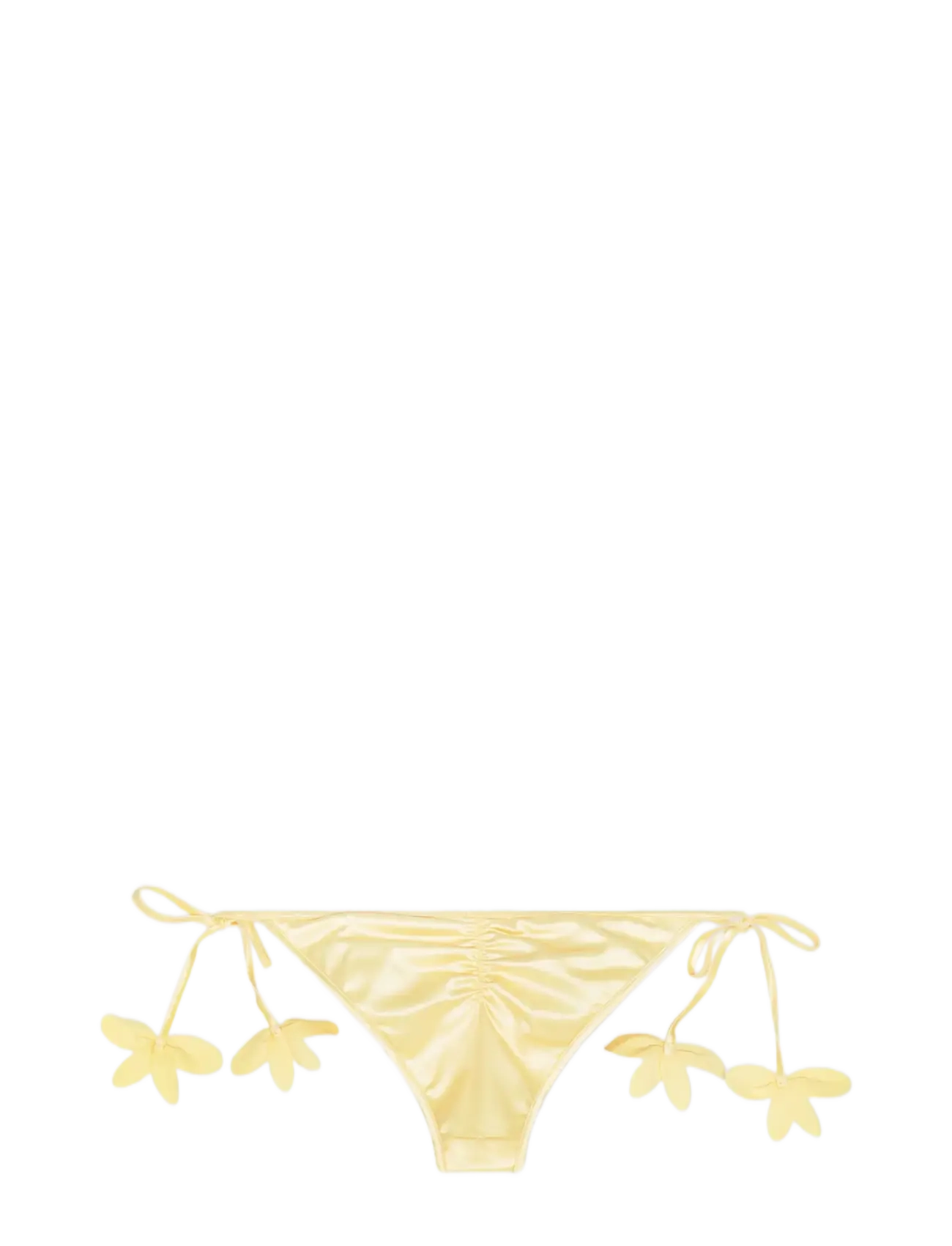 ROTATE - Mid-waist bikini briefs - side tie bikinitrosor - italian straw - 1