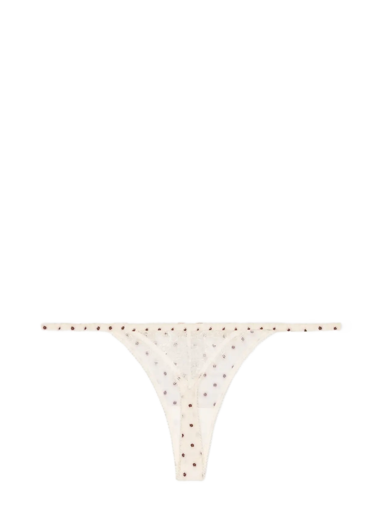ROTATE - Thong with mid-waist - stringtrosor - gardenia - 1
