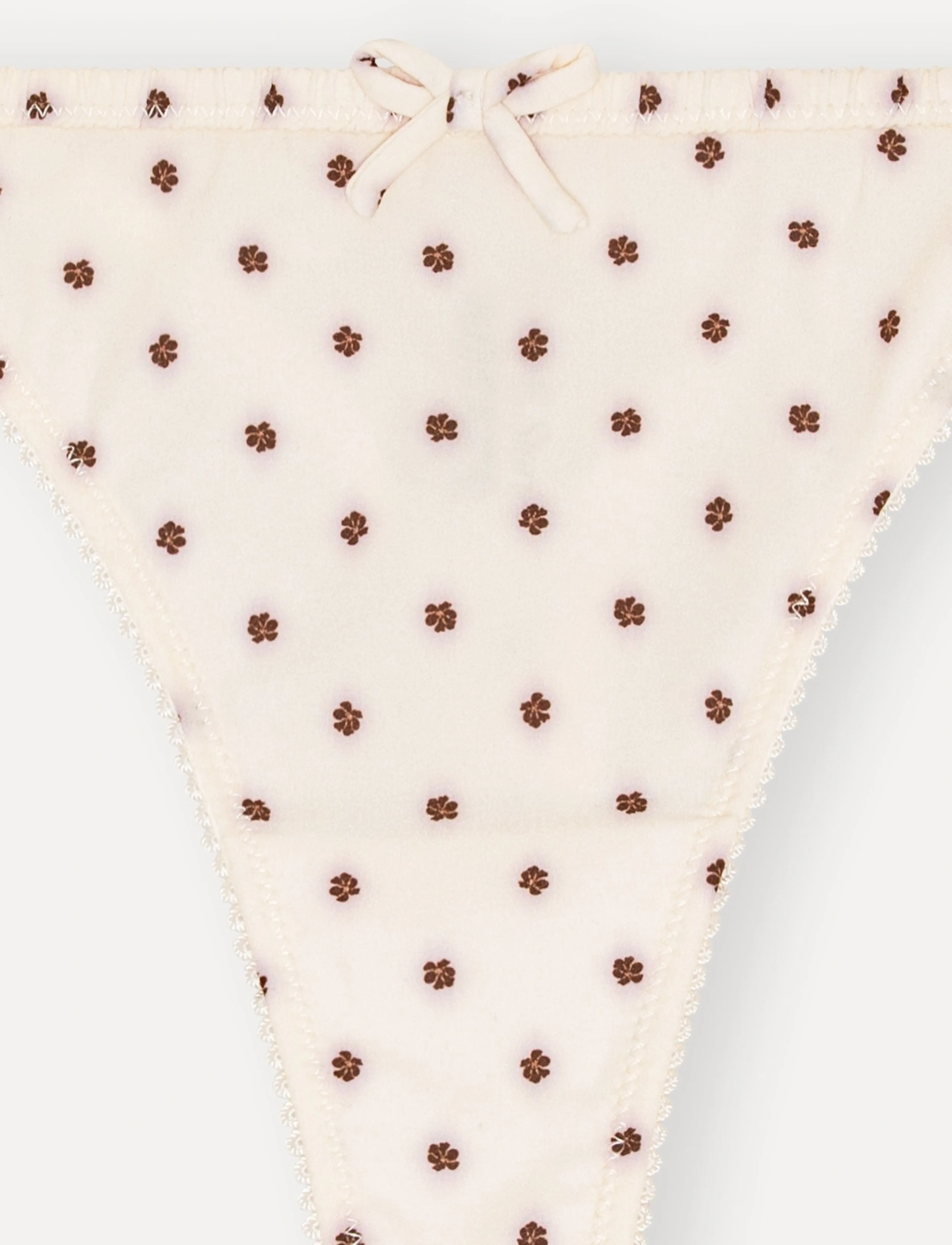 ROTATE - Thong with mid-waist - stringtrosor - gardenia - 2