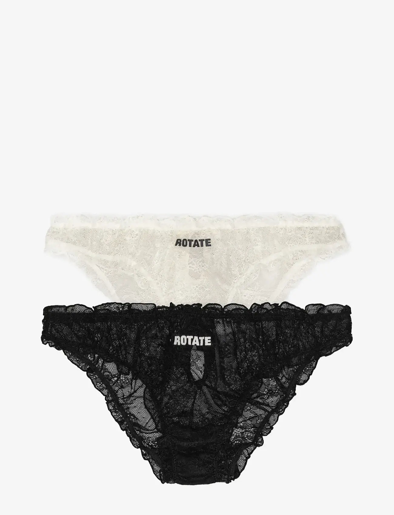 ROTATE - 2 pack - Lace brief - briefs - black & white - love stories - 1