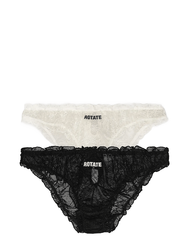 ROTATE - 2 pack - Lace brief - briefs - black & white - love stories - 1
