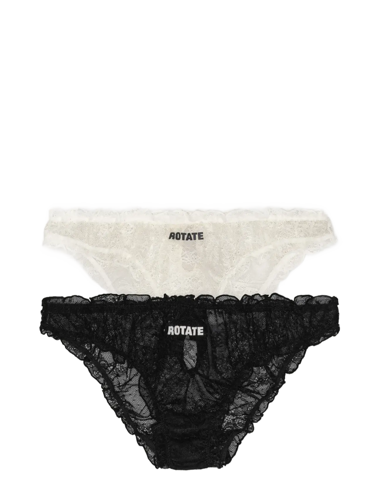 ROTATE - 2 pack - Lace brief - briefs - black & white - love stories - 1