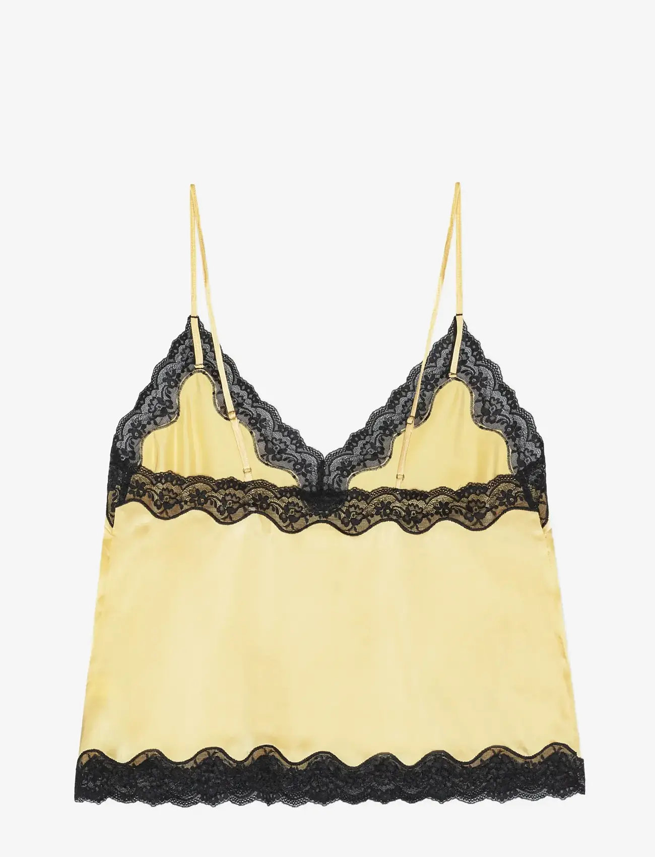 ROTATE - Camisole w. lace - varrukateta alussärgid - italian straw - 1