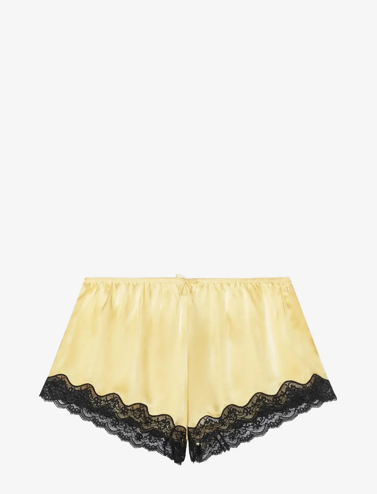 ROTATE Birger Christensen - Shorts w. lace - Öö- ja puhkerõivad - italian straw - 0