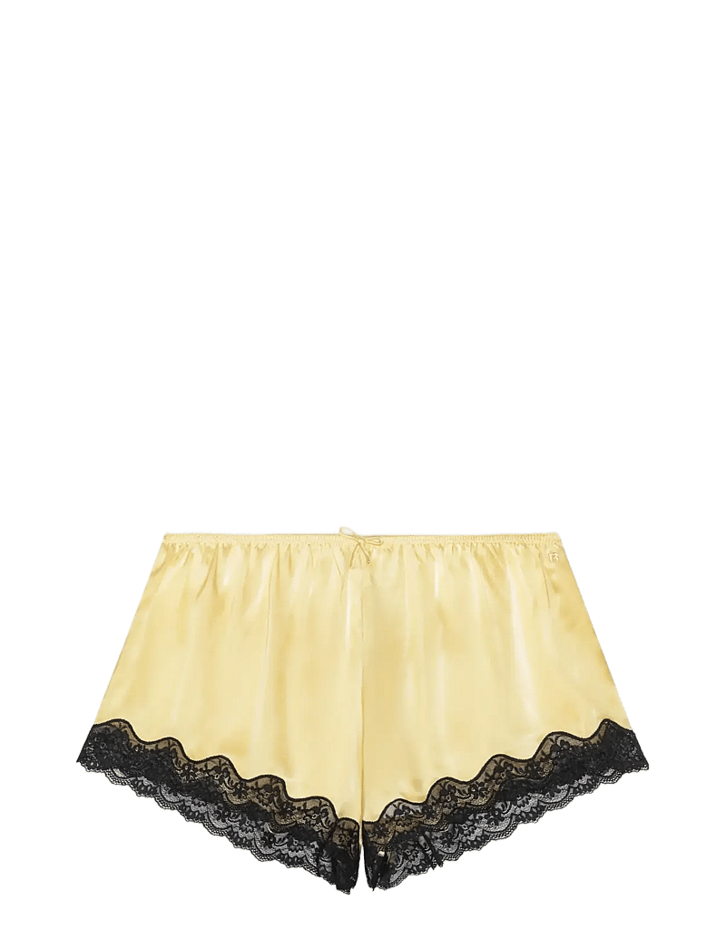 ROTATE - Shorts w. lace - night & loungewear - italian straw - 0