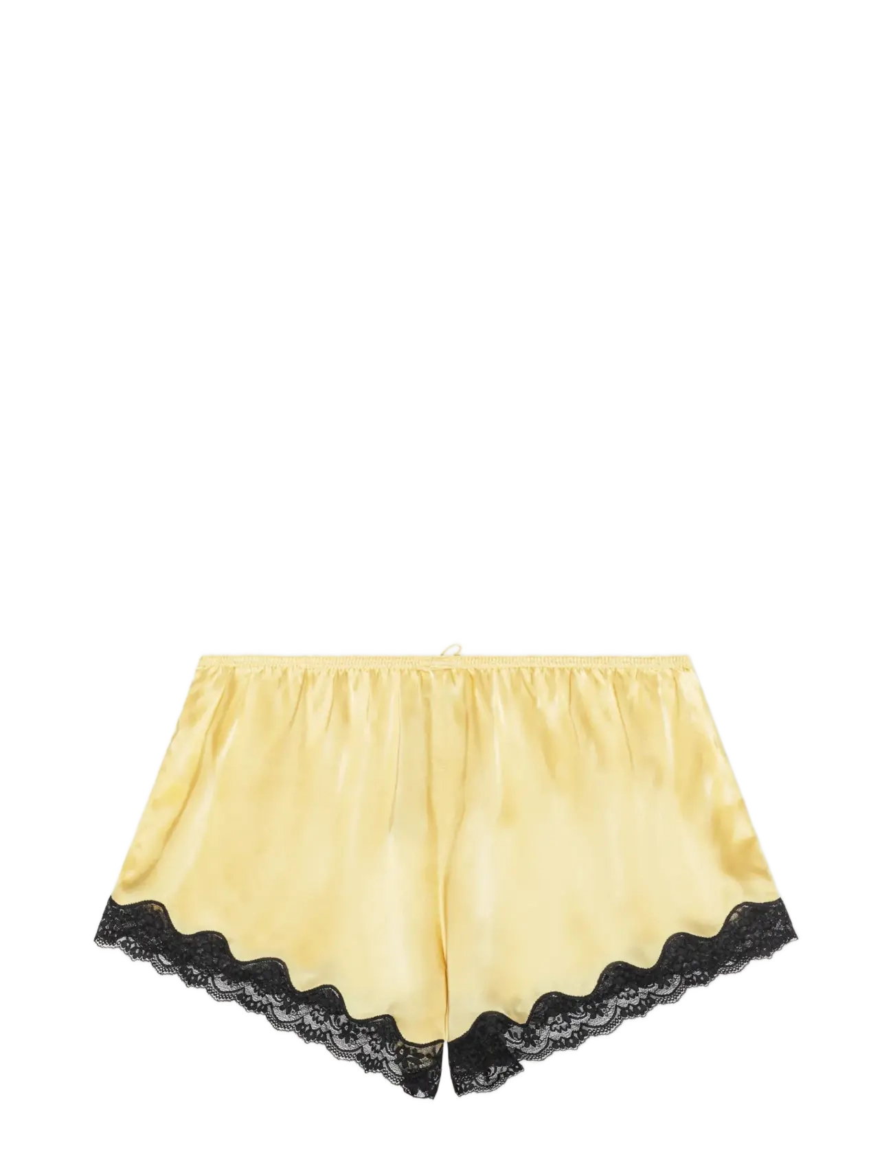 ROTATE - Shorts w. lace - nachtwäsche & loungewear - italian straw - 1
