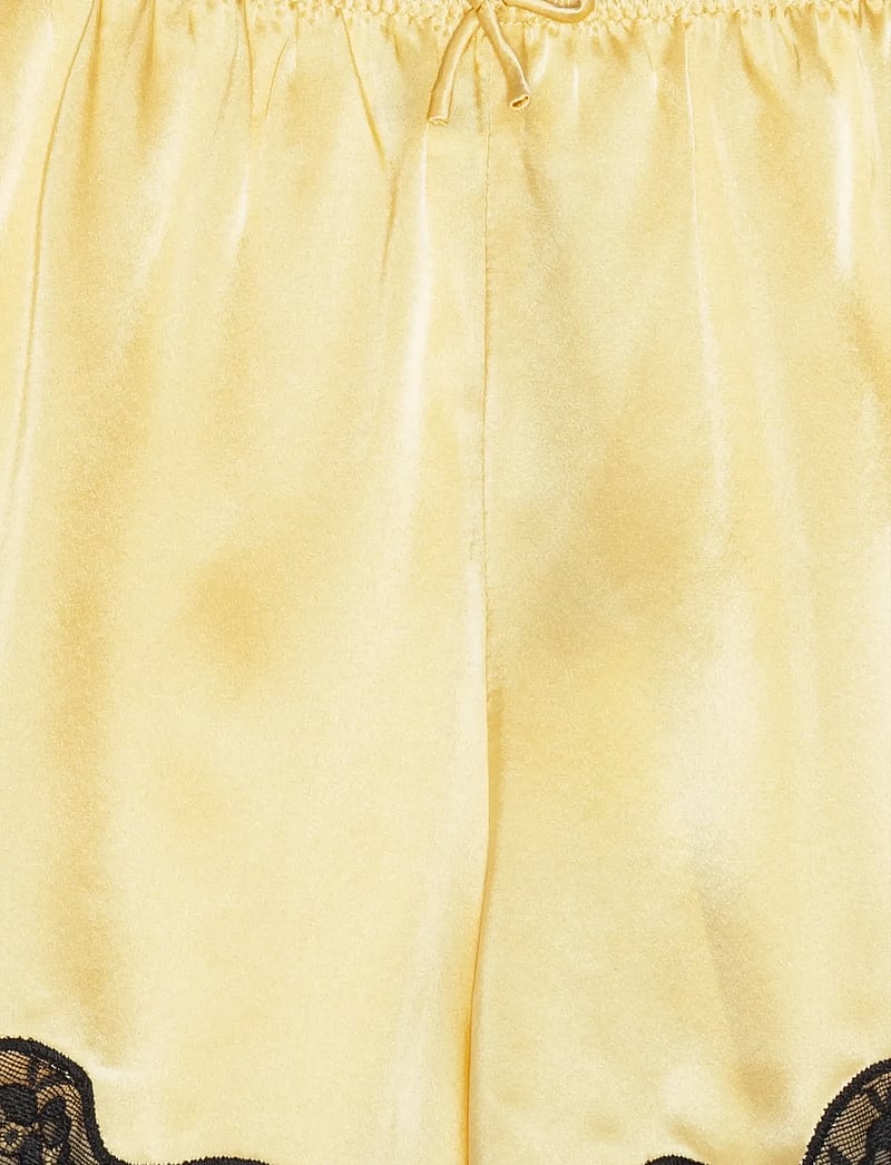 ROTATE Birger Christensen - Shorts w. lace - Öö- ja puhkerõivad - italian straw - 2