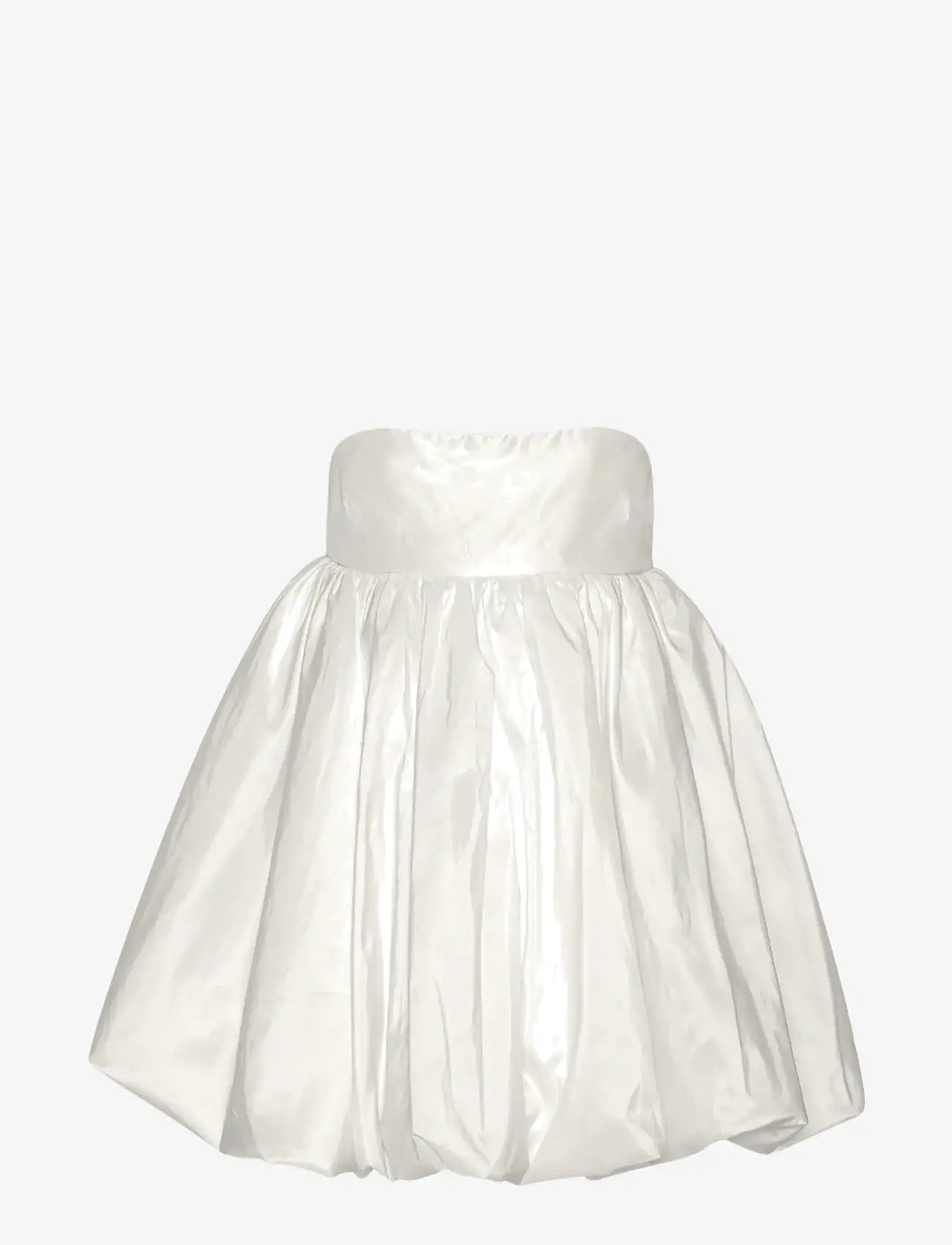 ROTATE - SATIN MINI BUBBLE DRESS - brautkleider - egret - 1