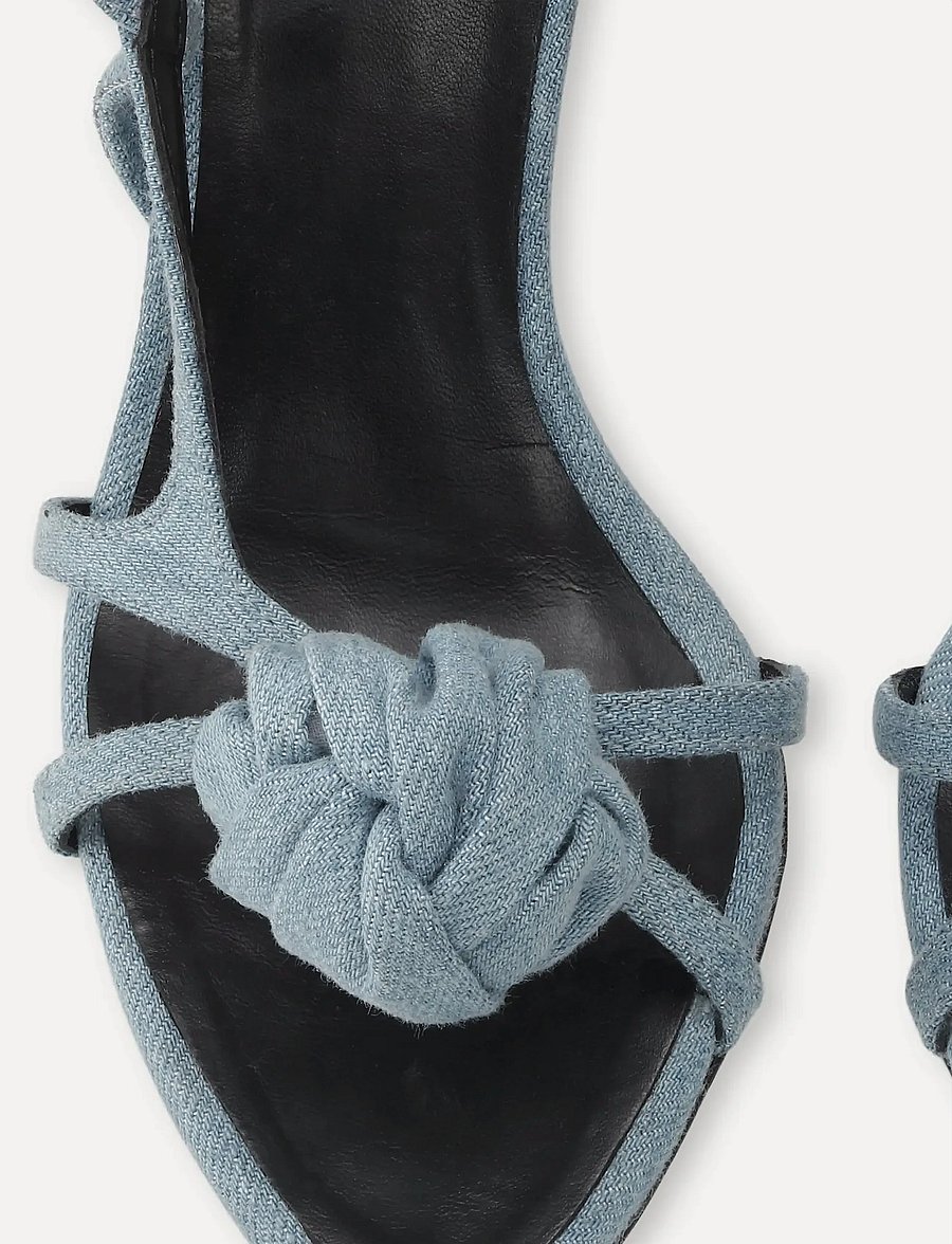 ROTATE - SANDAL DENIM - sandalar með hæl - infinity - 2