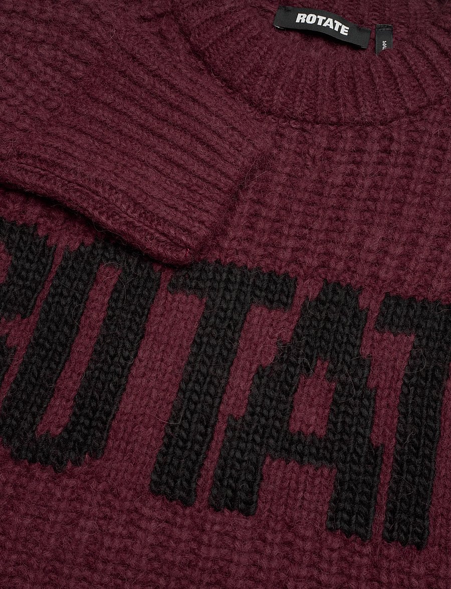 ROTATE - KNITTED LOGO SWEATER - kampsunid - winetasting - 2