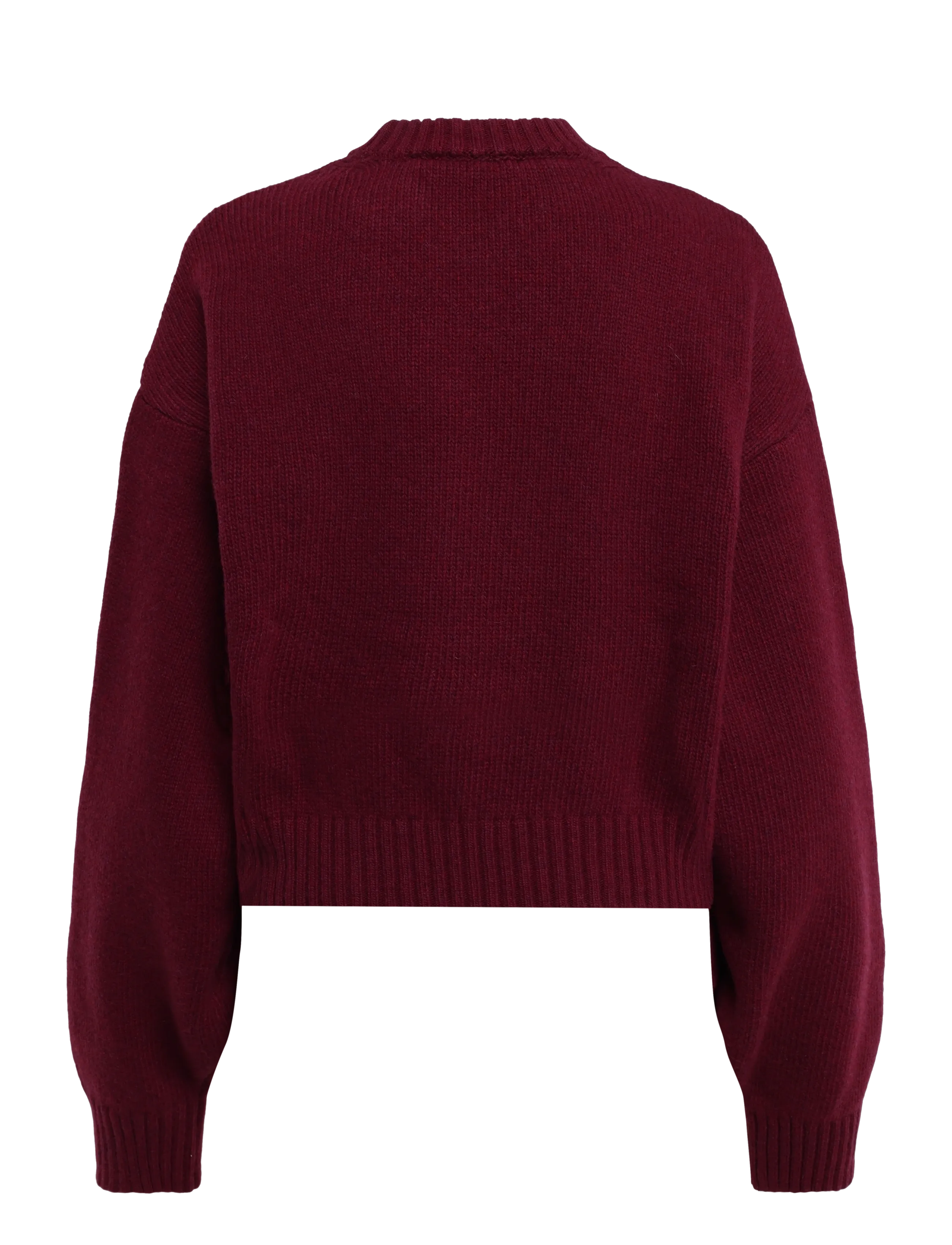 ROTATE - CREWNECK SWEATER - crop tops - zinfandel - 1