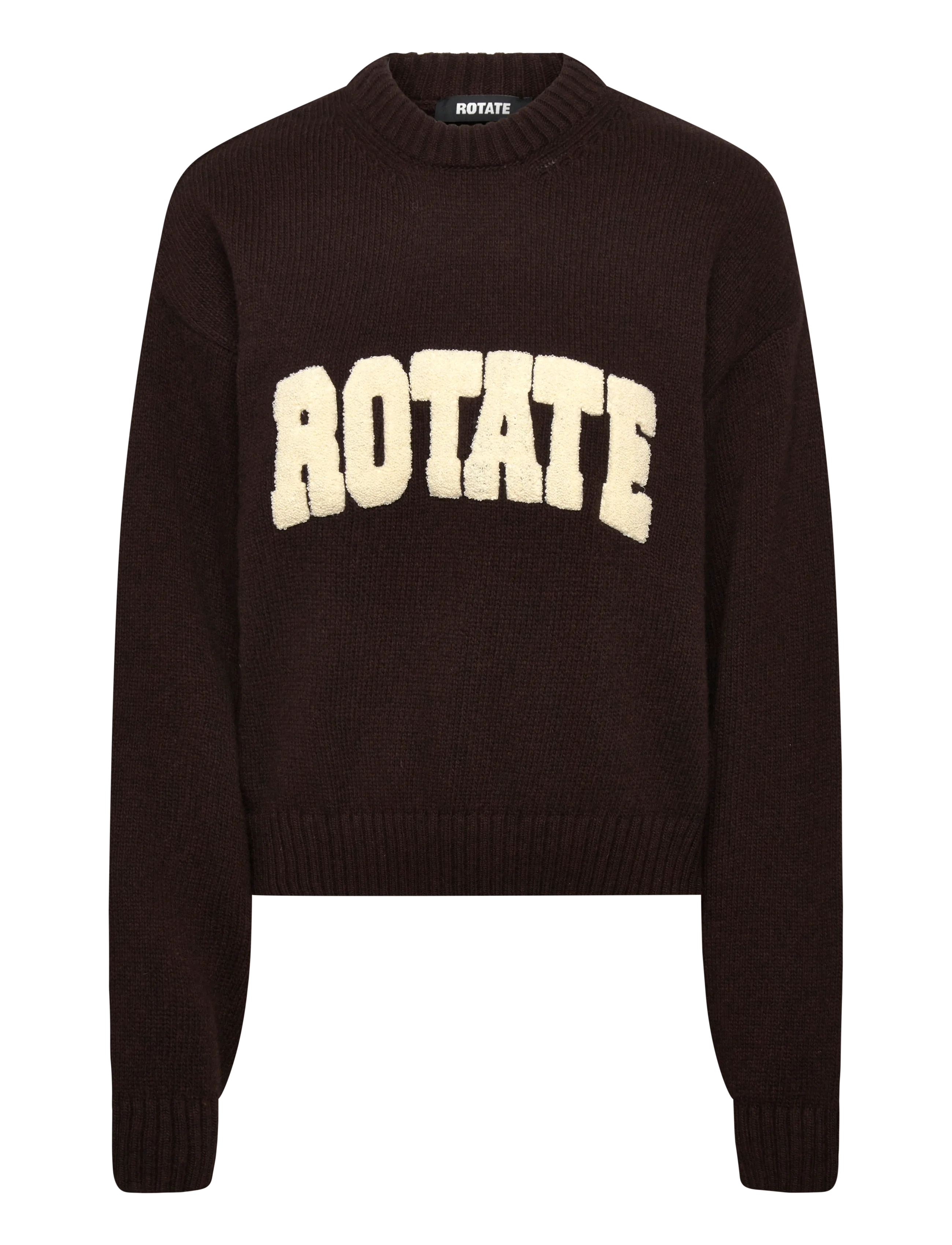 ROTATE CREWNECK SWEATER - Pullover - MOLÉ COMB. / brown