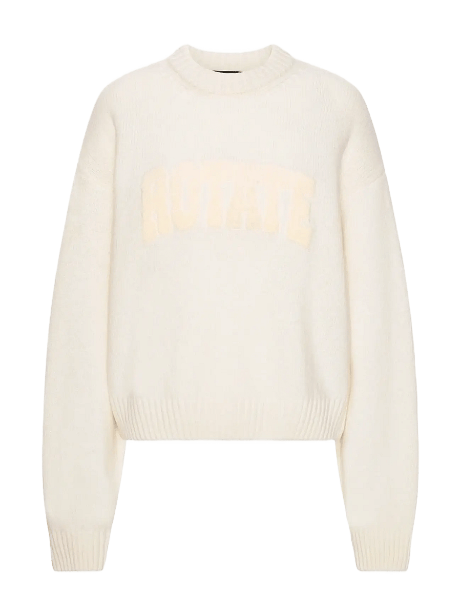 ROTATE - CREWNECK SWEATER - gebreide truien - egret - 1