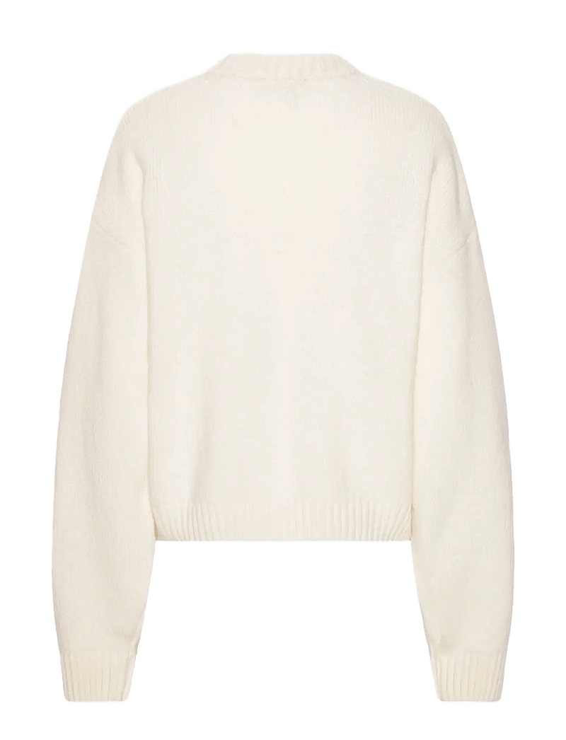 ROTATE - CREWNECK SWEATER - sviitrid - egret - 2