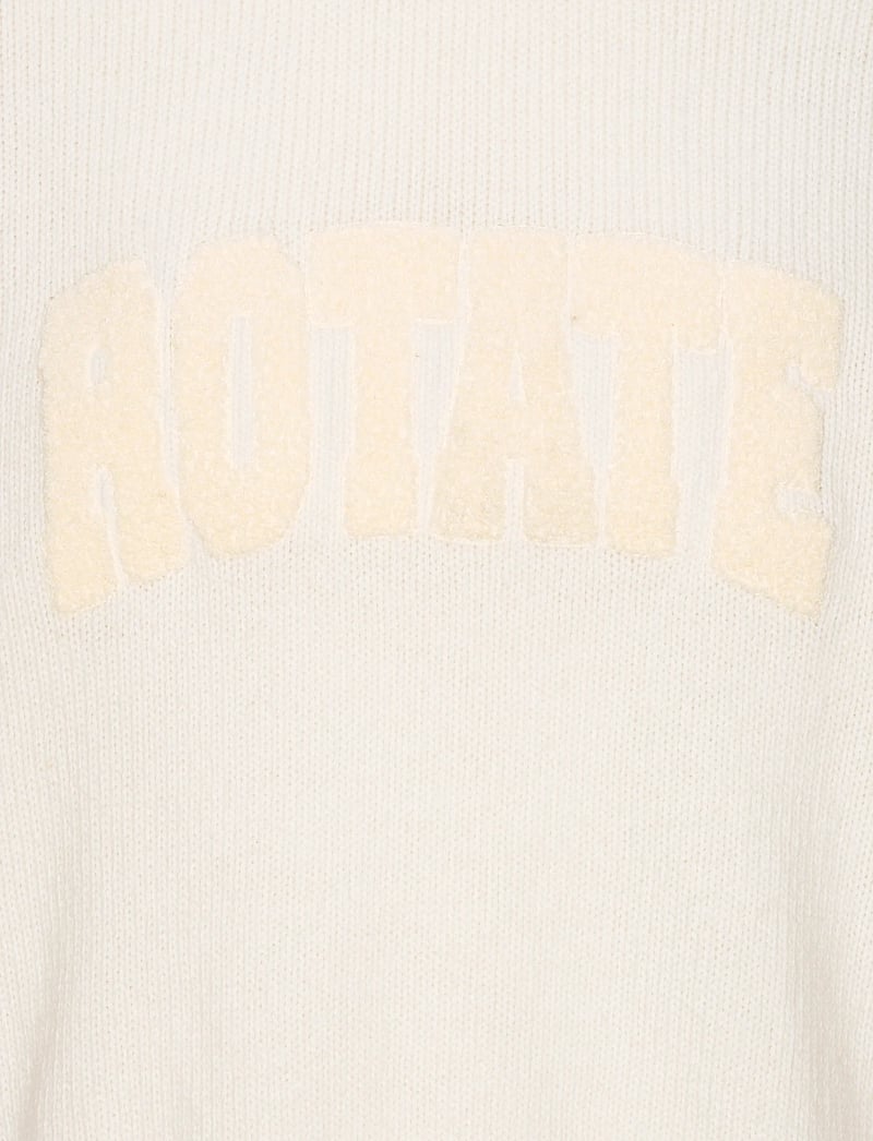ROTATE - CREWNECK SWEATER - sviitrid - egret - 4