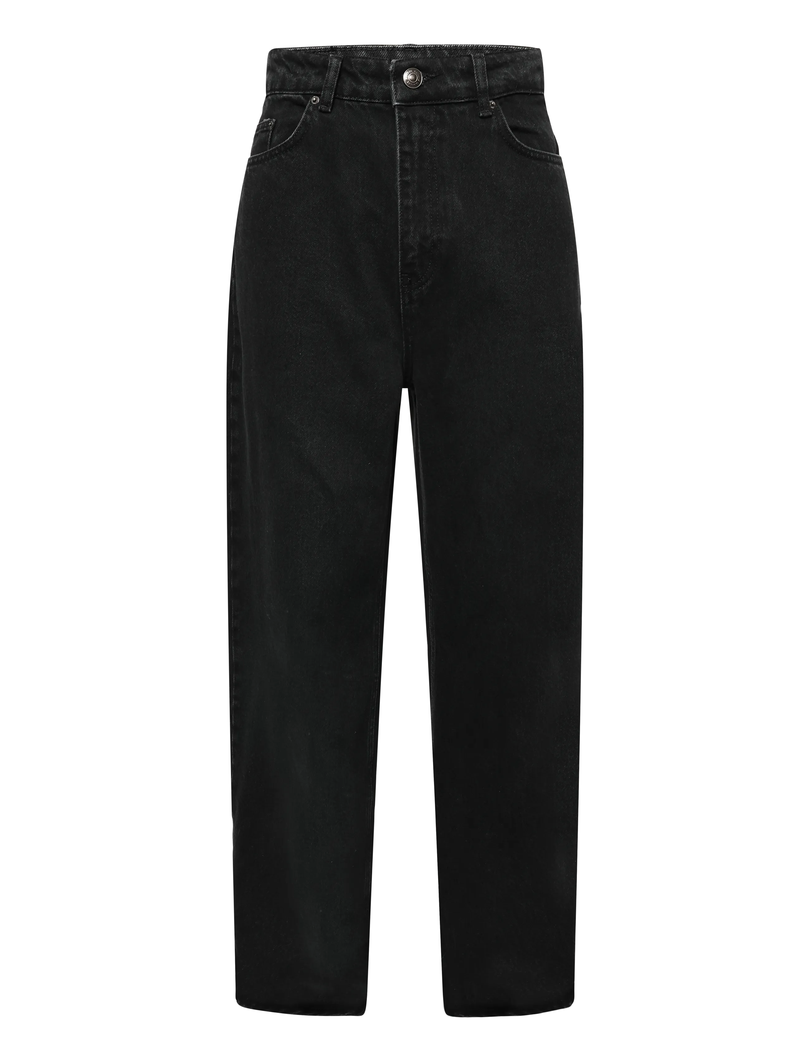ROTATE DRAPED BARREL LEG JEANS - Besondere Anlässe - BLACK DENIM / black