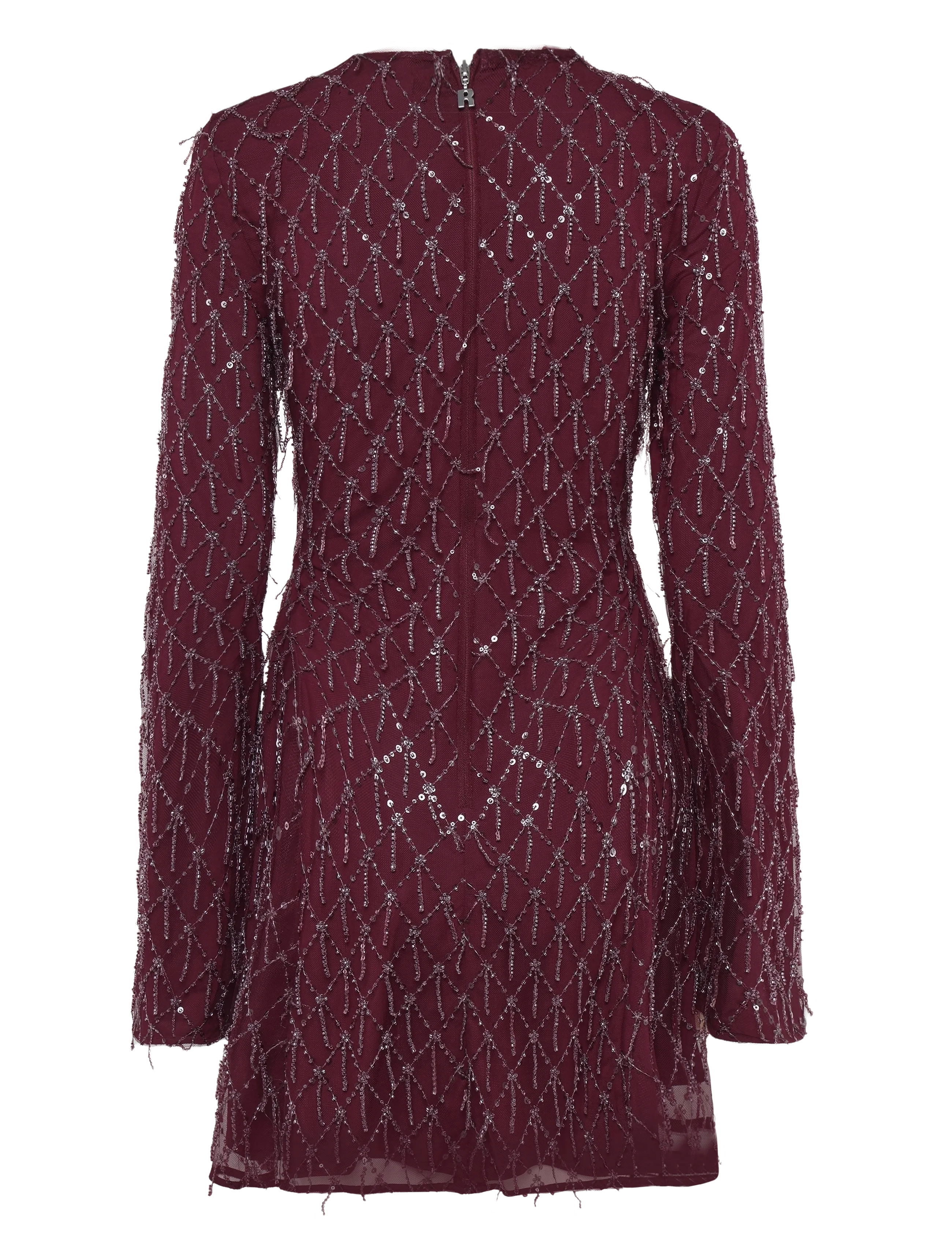 ROTATE - SEQUINS MINI FLARED DRESS - sequin dresses - winetasting - 2