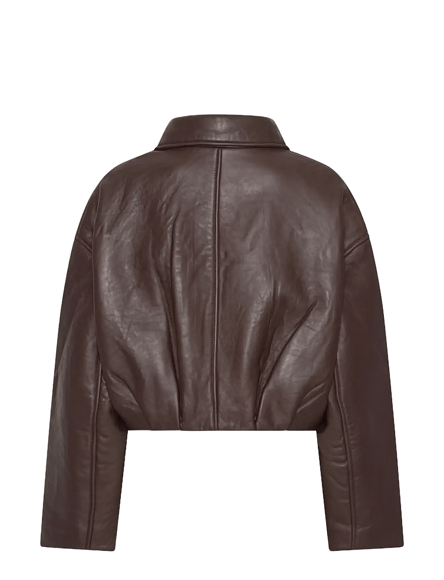 ROTATE - BONDED LEATHER JACKET - molÉ - 2