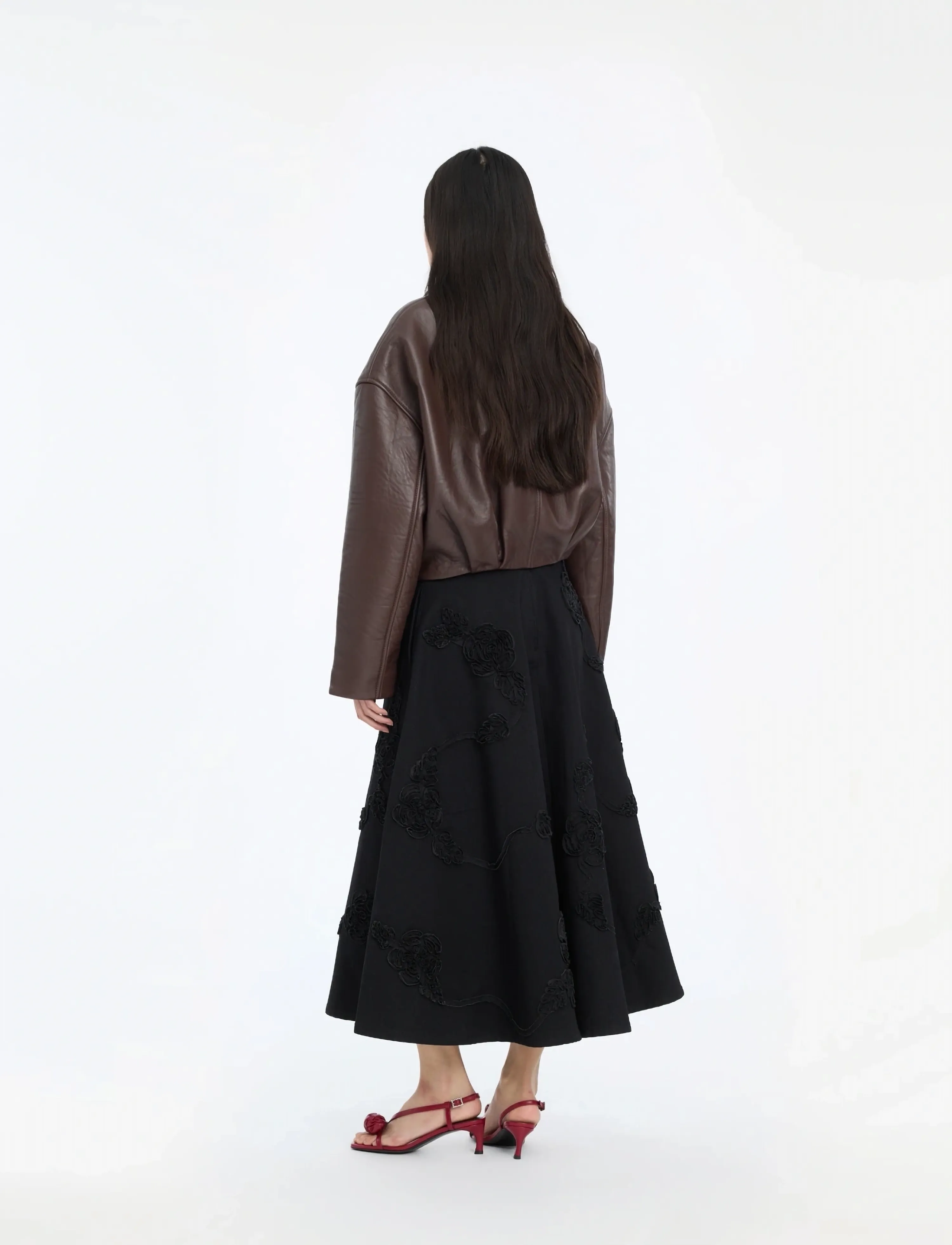 ROTATE - BONDED LEATHER JACKET - molÉ - 4