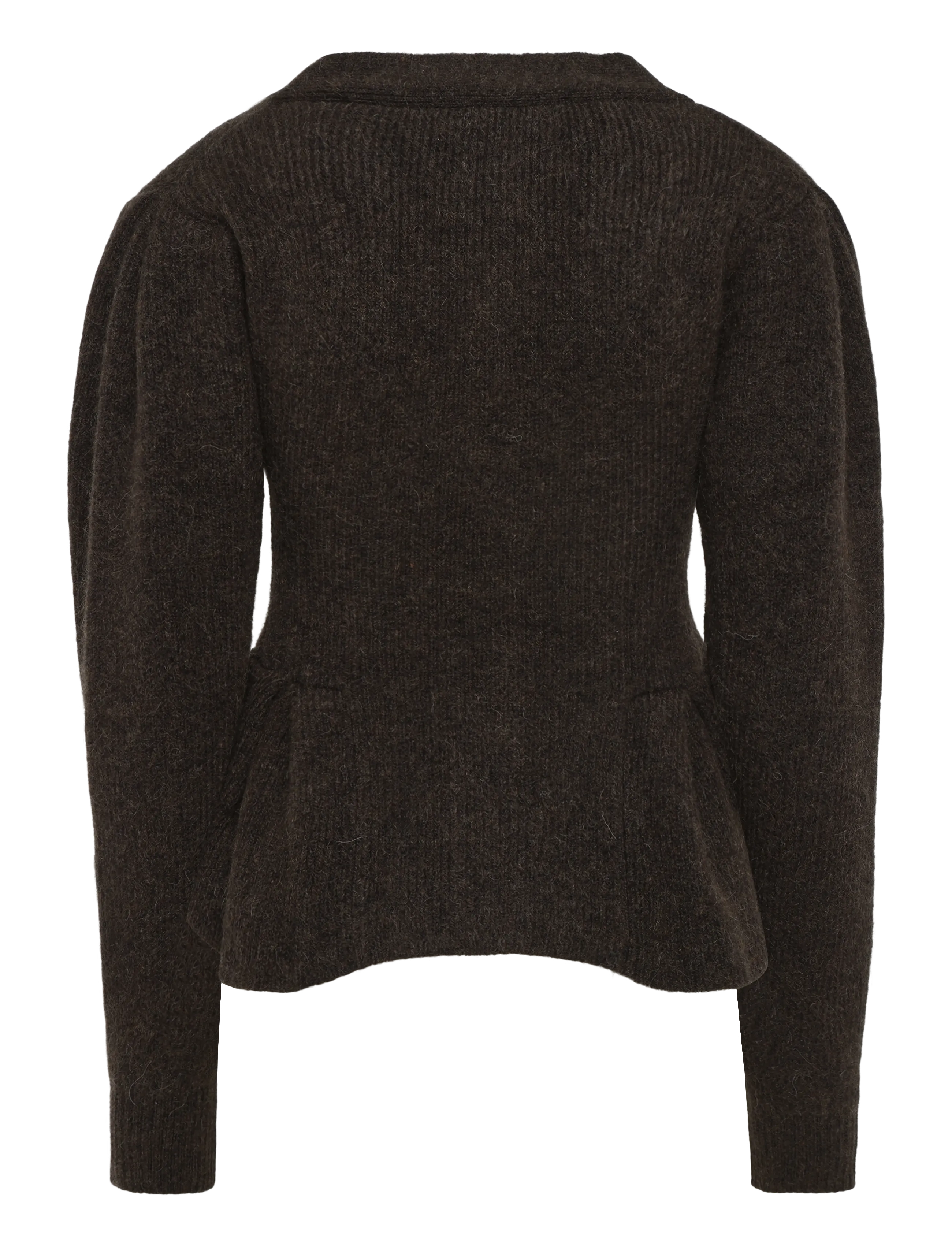 ROTATE - KNIT PEPLUM CARDIGAN - kardiganid - molÉ - 1