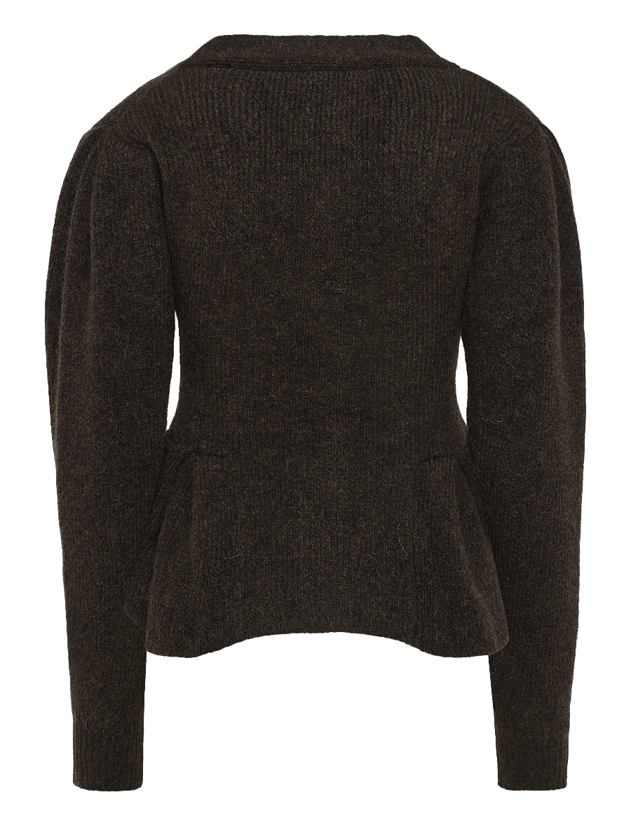 ROTATE - KNIT PEPLUM CARDIGAN - kardiganid - molÉ - 1