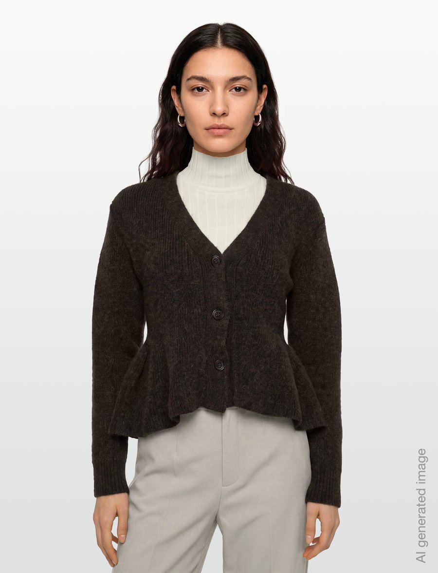 ROTATE - KNIT PEPLUM CARDIGAN - strickjacken - molÉ - 3