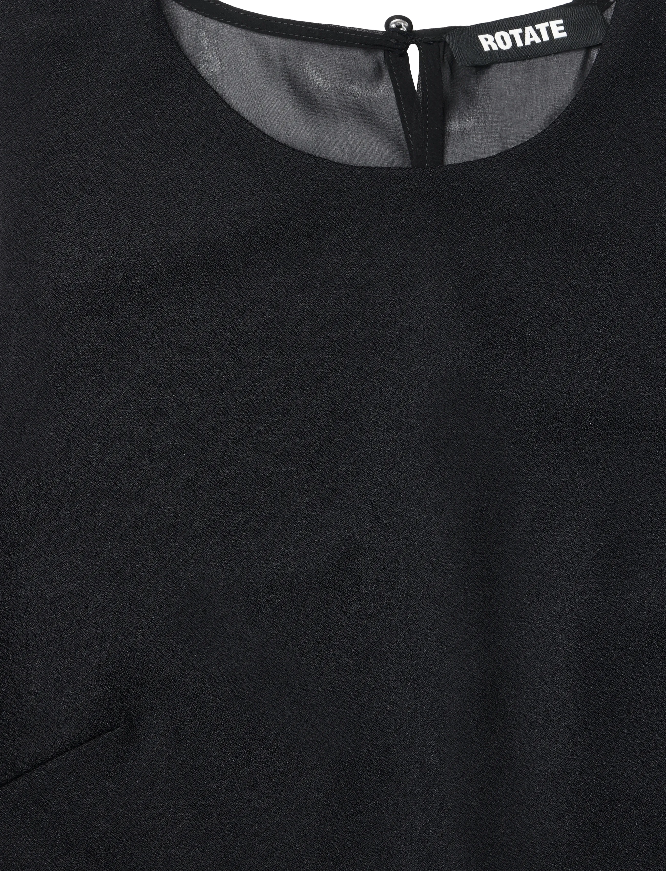 ROTATE - CREPE MINI A-LINE DRESS - black - 2