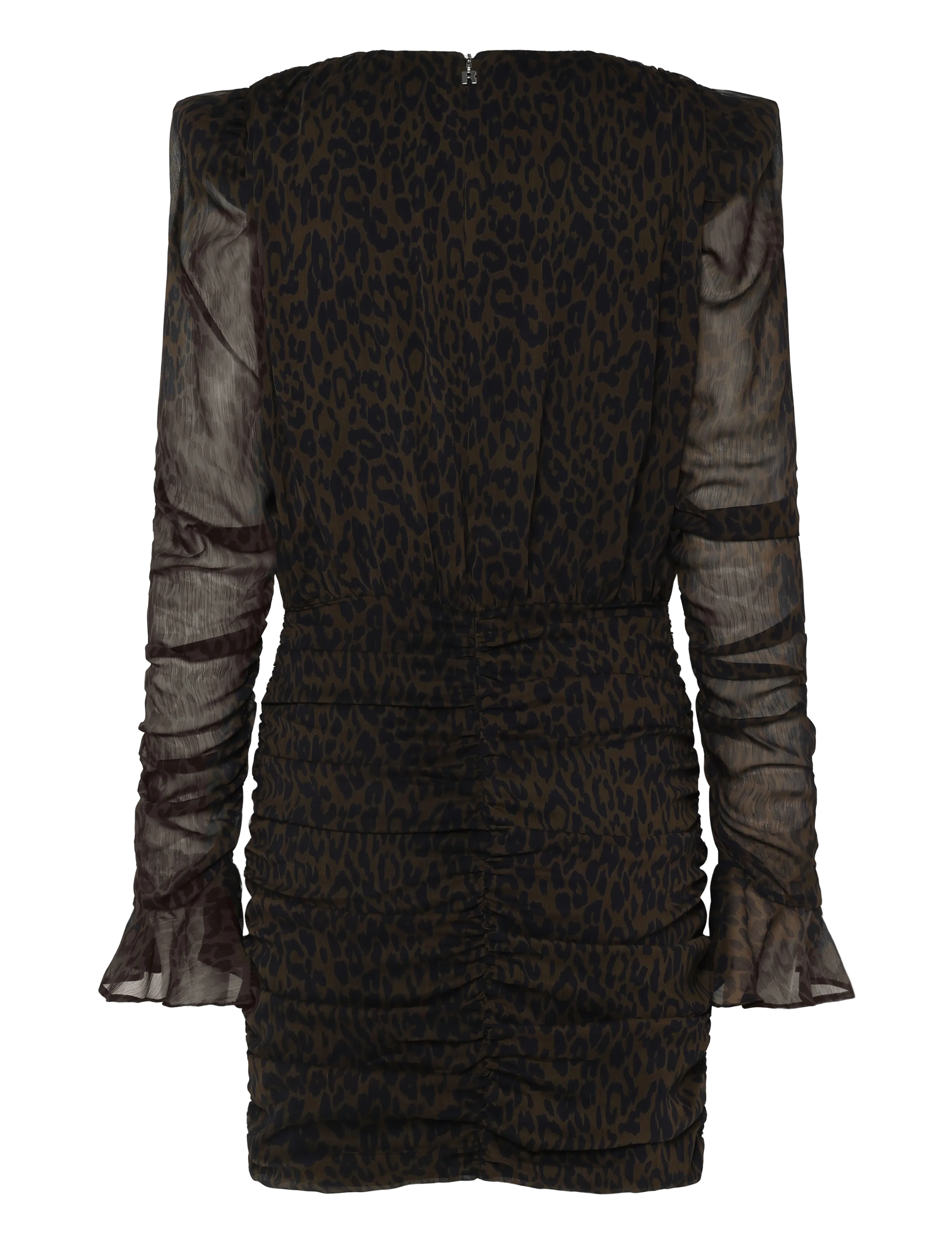 ROTATE - RUCHED FLOWER MINI DRESS - molÉ comb. - 1