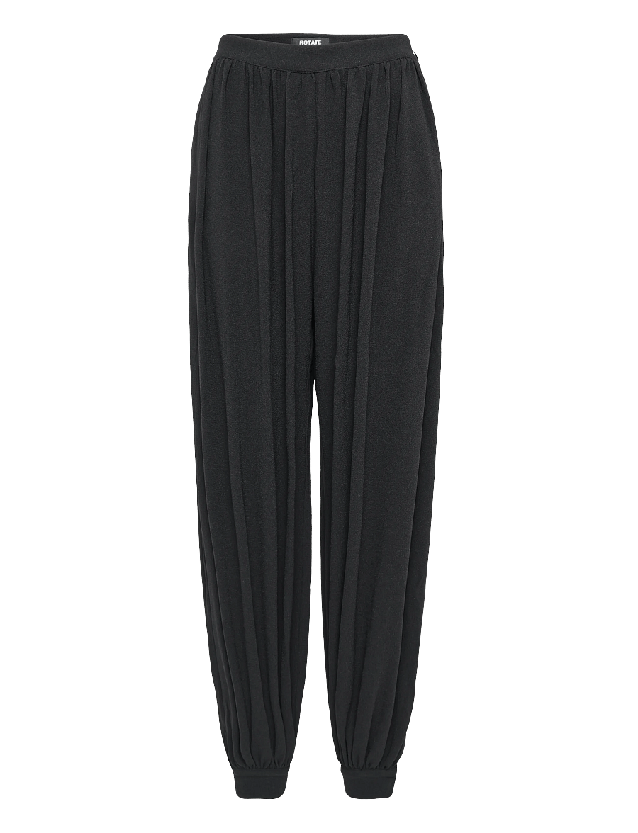 ROTATE - BALLOON PLEATED PANTS - black - 0