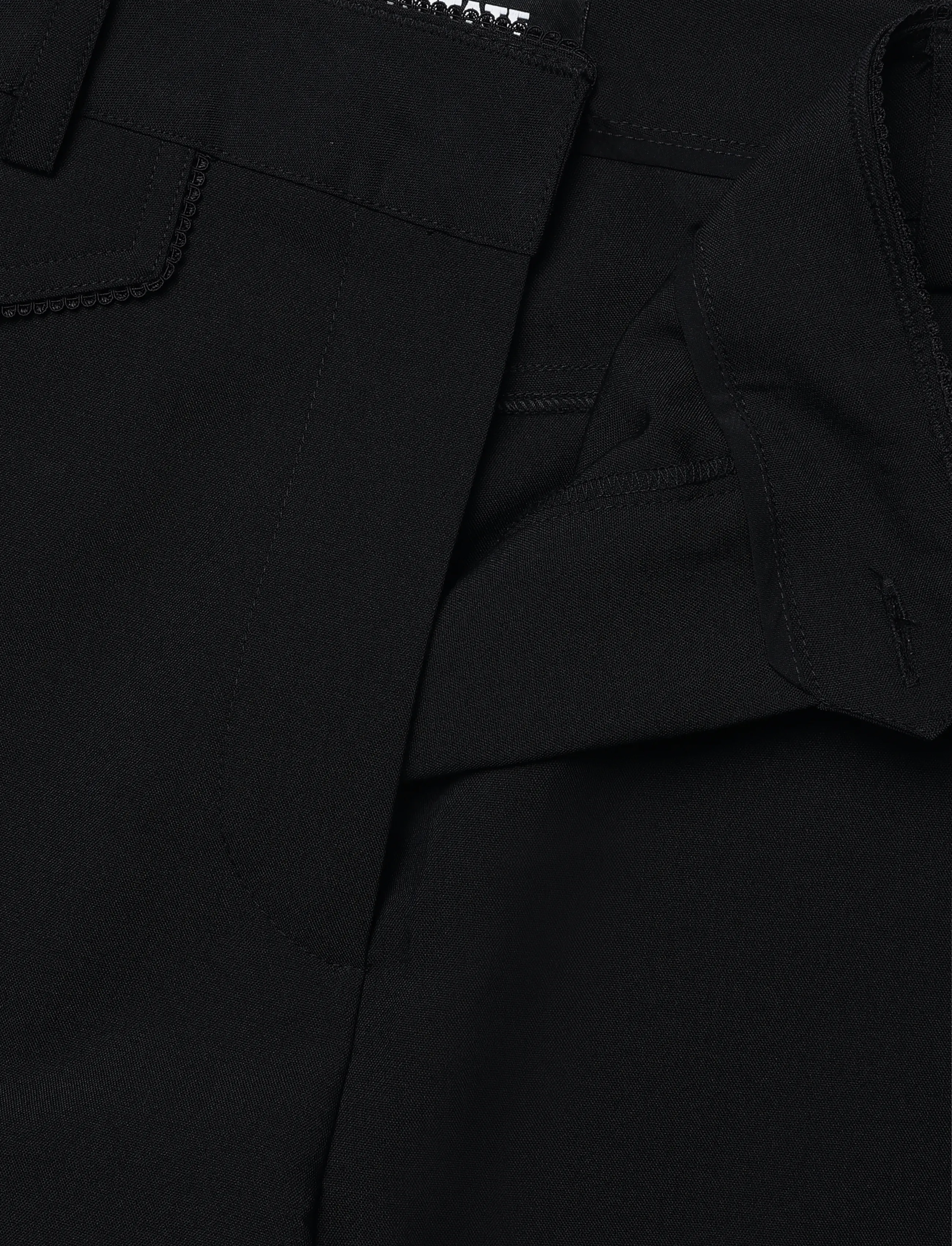 ROTATE - FLARED PANTS - utsvängda byxor - black - 5