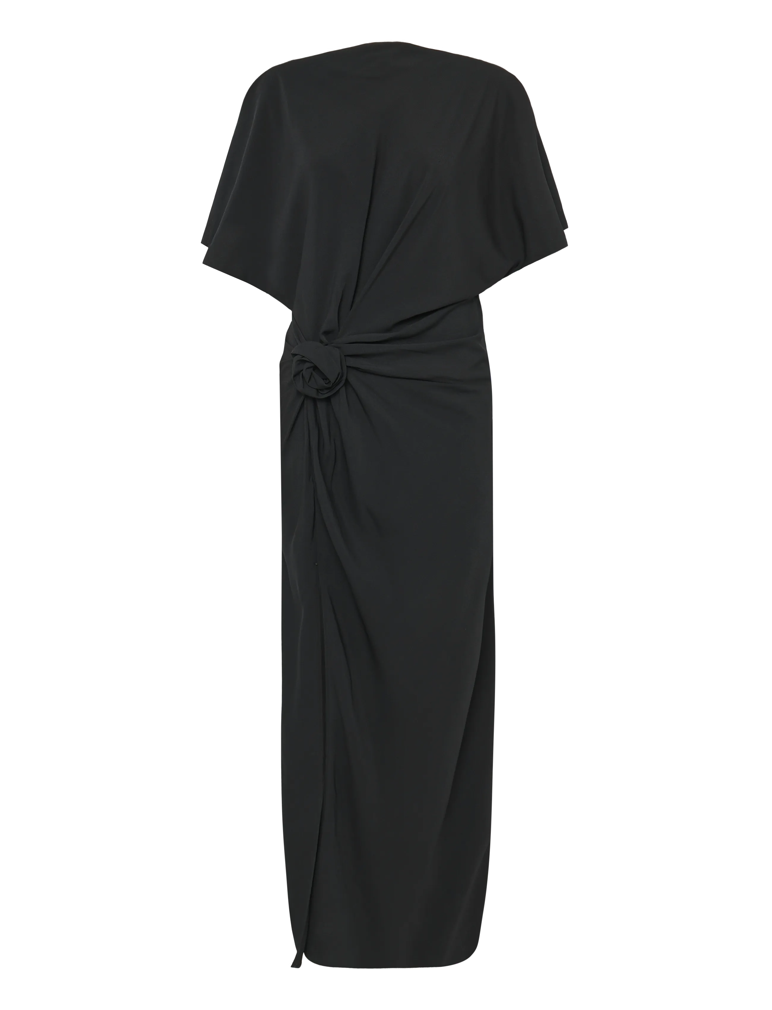 ROTATE - MAXI SLIT DRESS - maksikleidid - black - 1