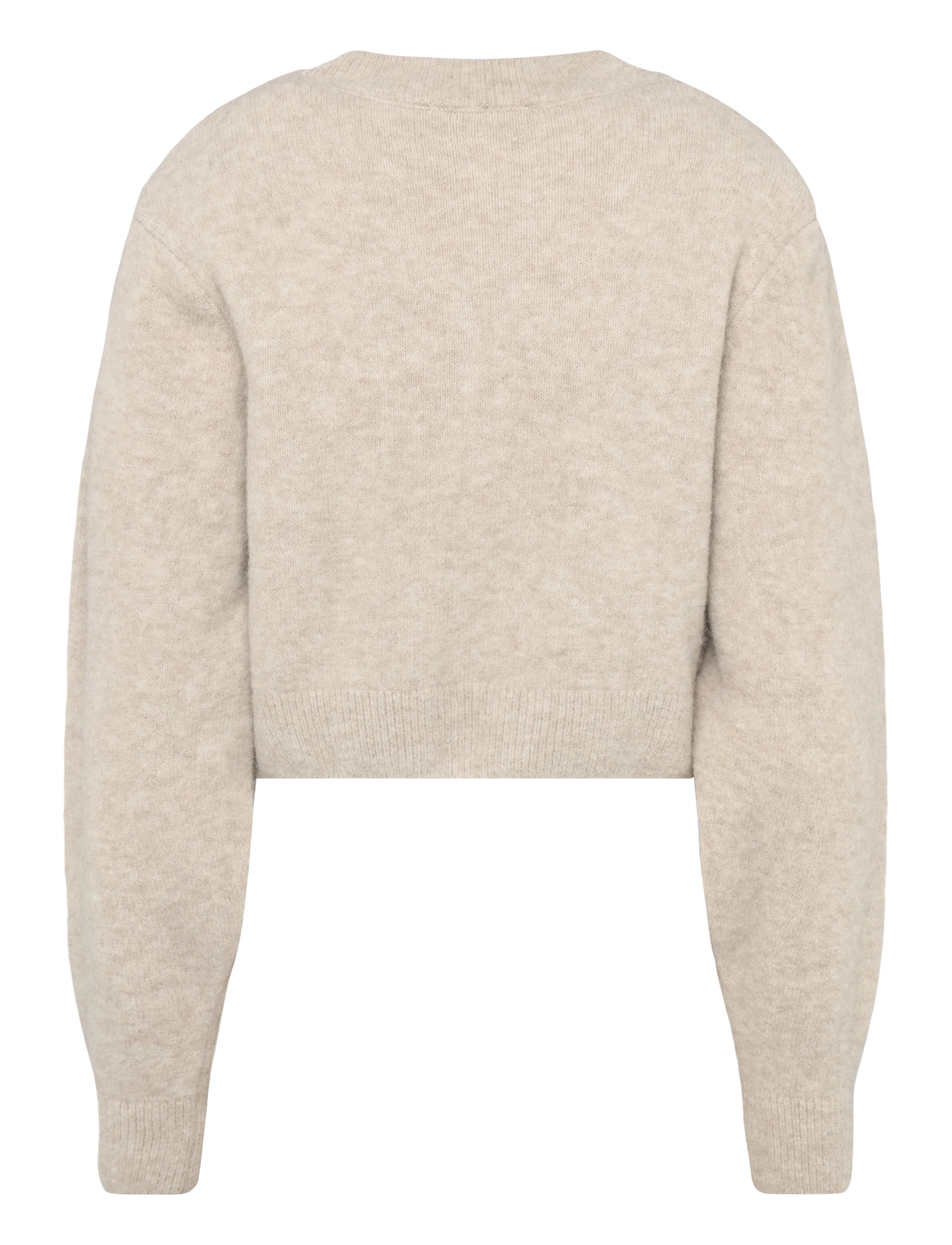 ROTATE - KNIT FLOWER CARDIGAN - cardigans - oxford tan - 2