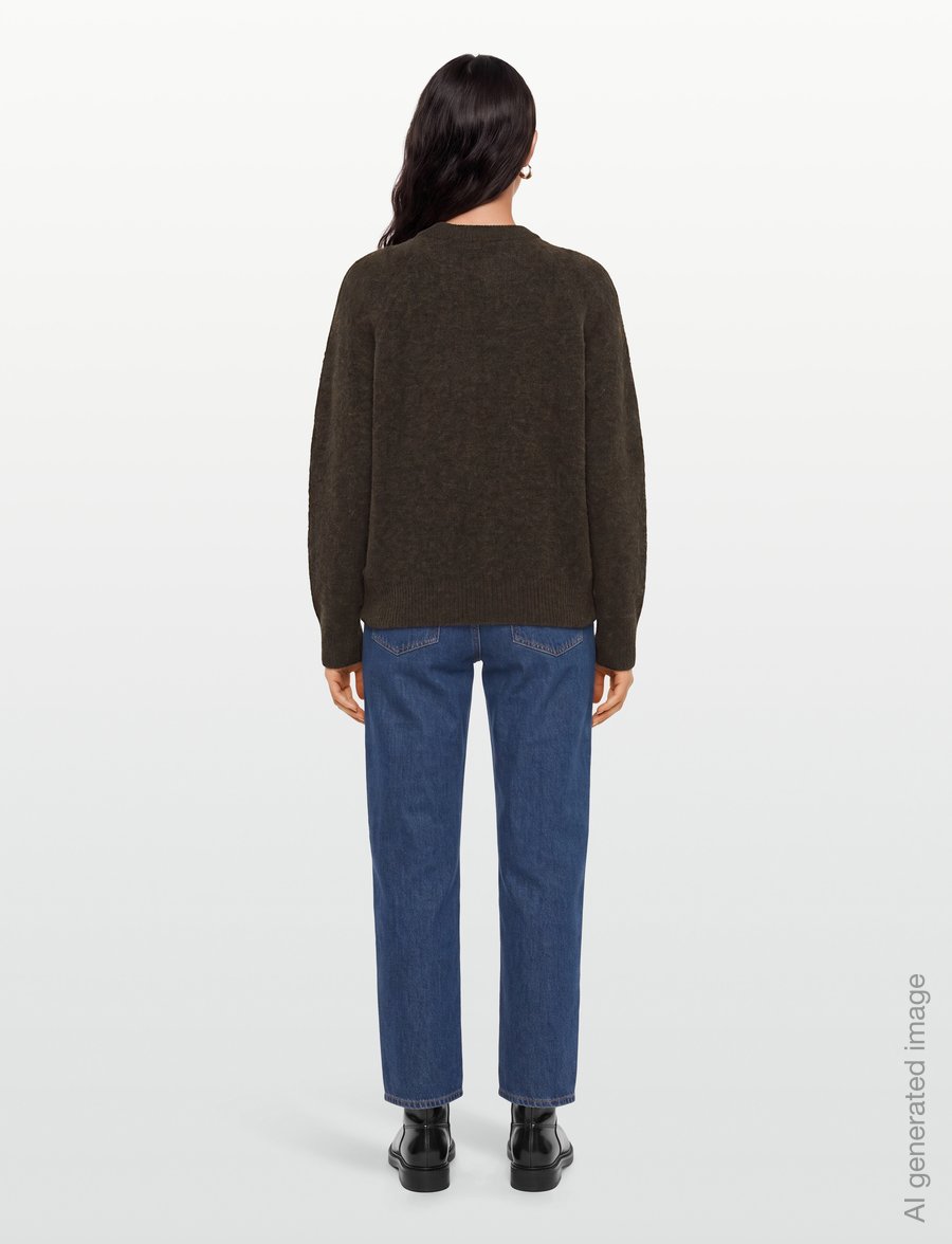ROTATE - KNIT FLOWER JUMPER - stickade tröjor - molÉ - 4