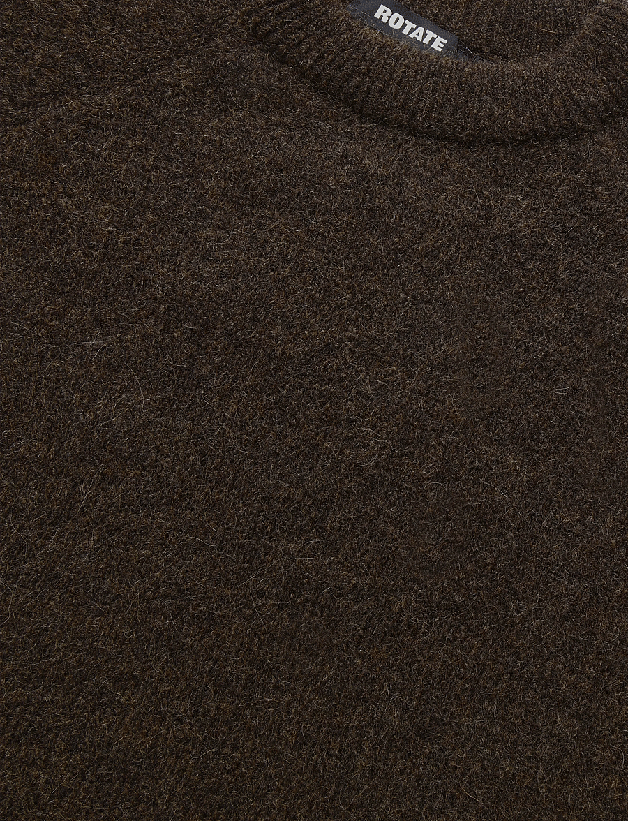 ROTATE - KNIT FLOWER JUMPER - jumpers - molÉ - 2