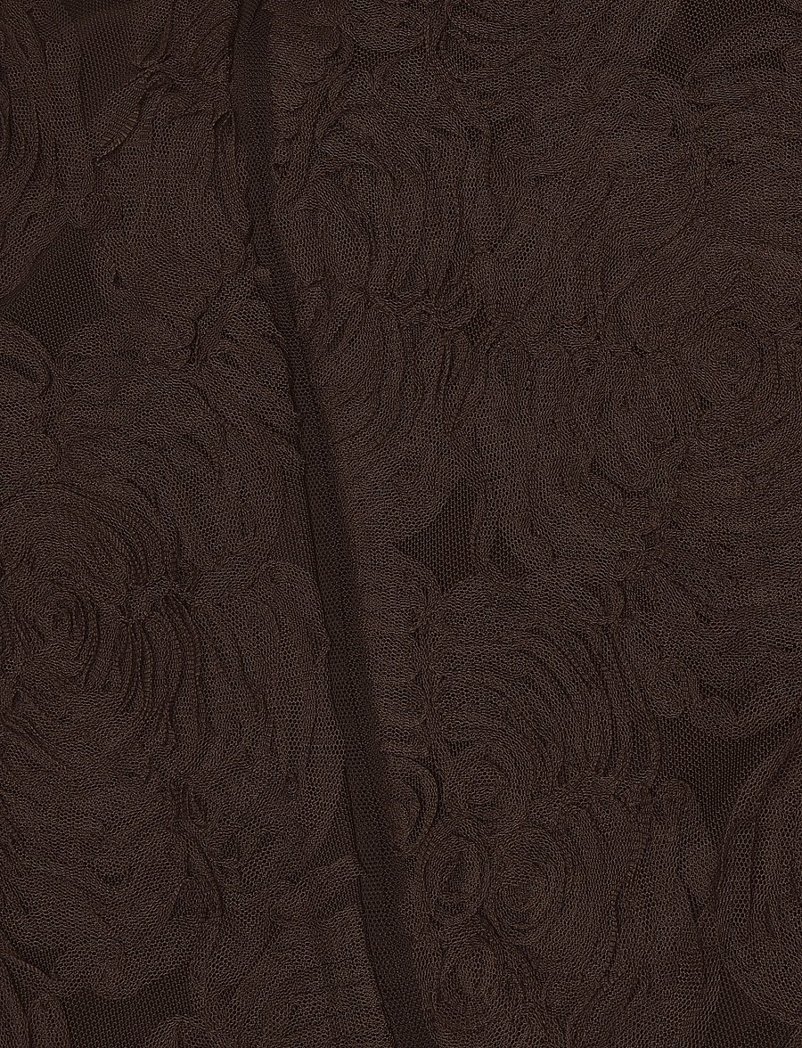 ROTATE - FLOWER MESH FLARED DRESS - spitzenkleider - molÉ - 4