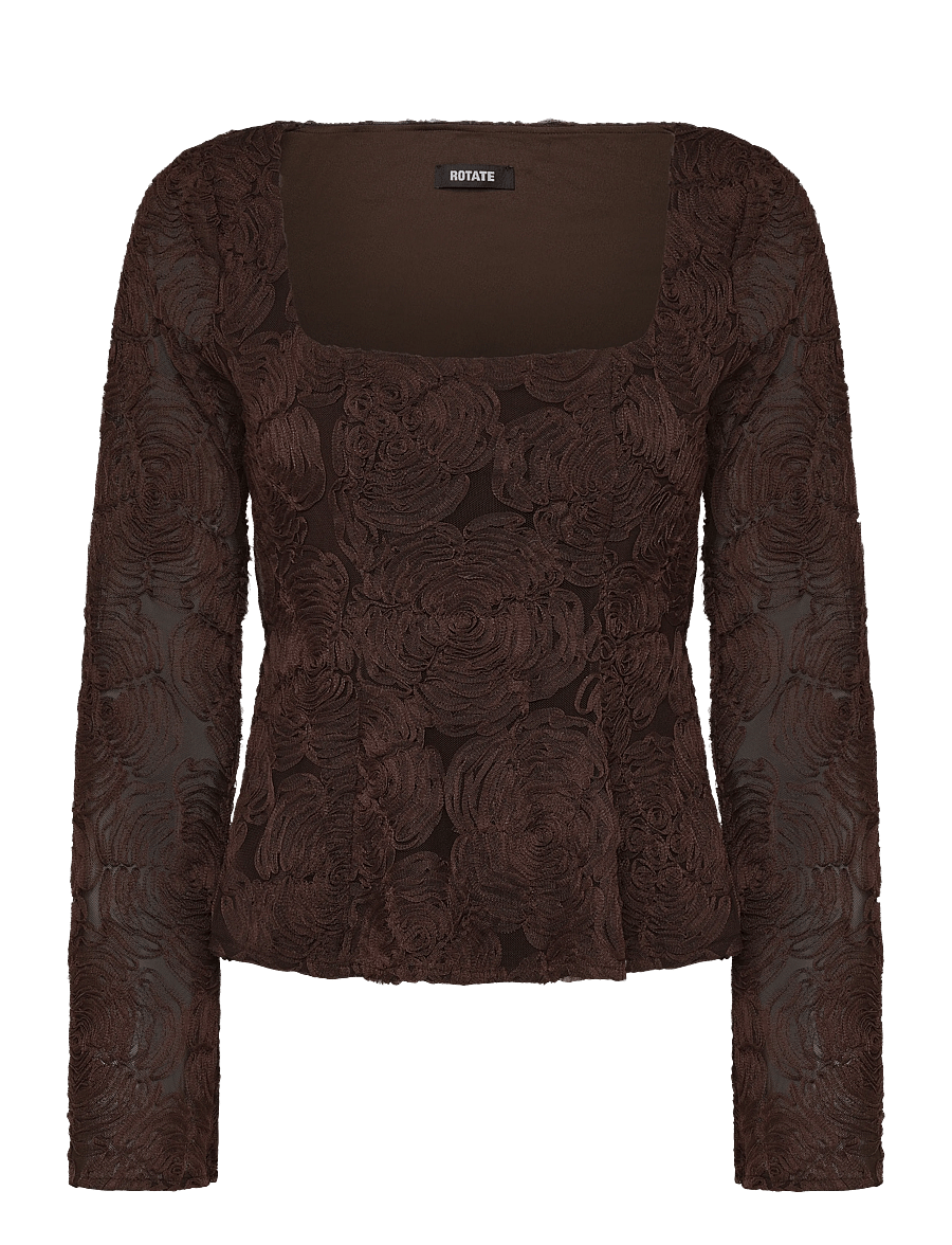 ROTATE - FLOWER MESH TOP - molÉ - 1