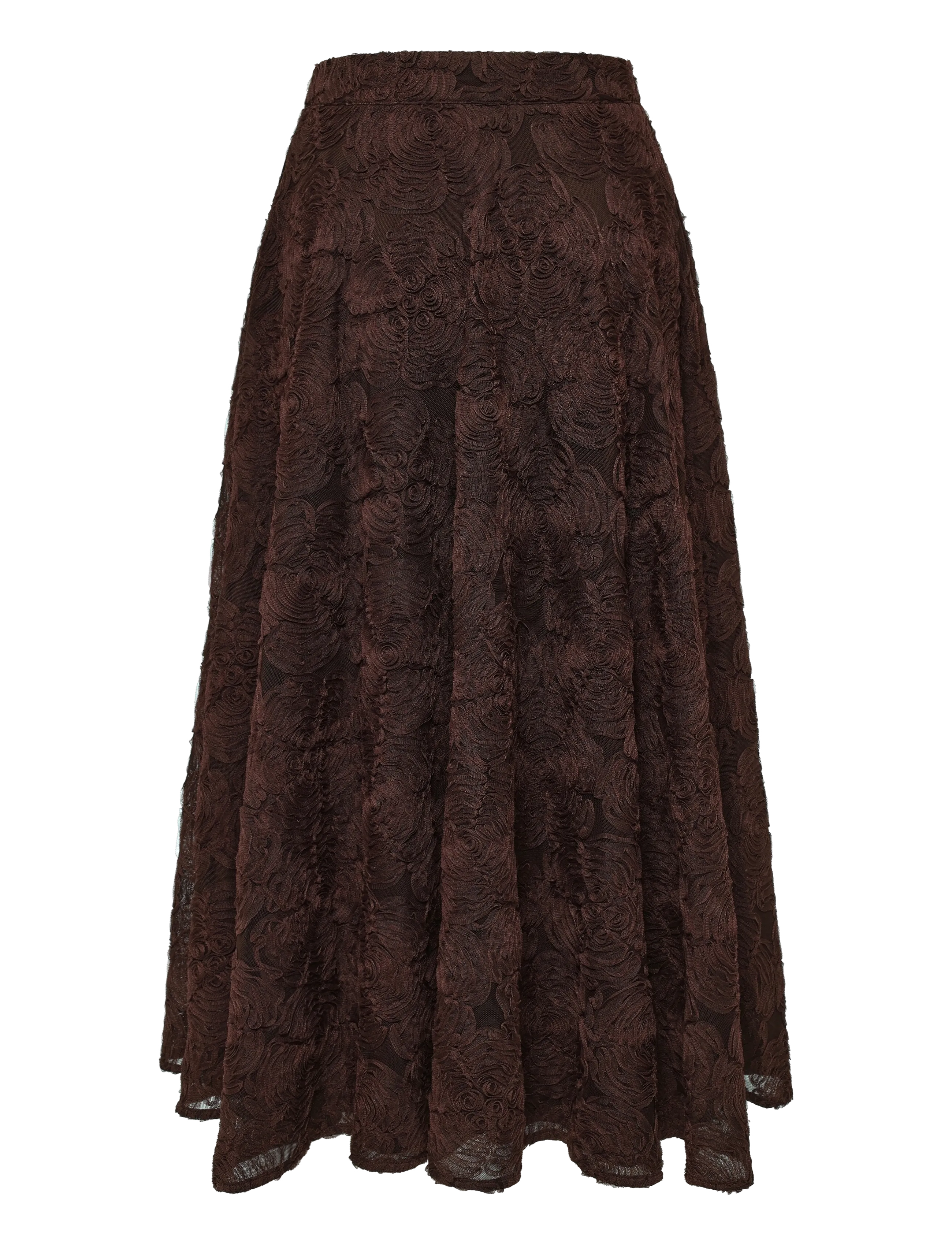 ROTATE - FLOWER MESH SUN SKIRT - molÉ - 1