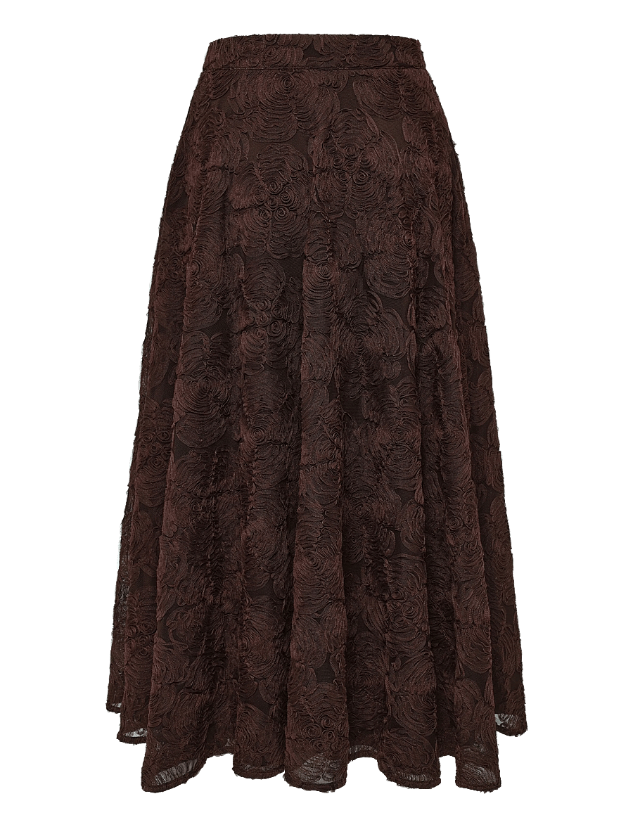 ROTATE - FLOWER MESH SUN SKIRT - molÉ - 1