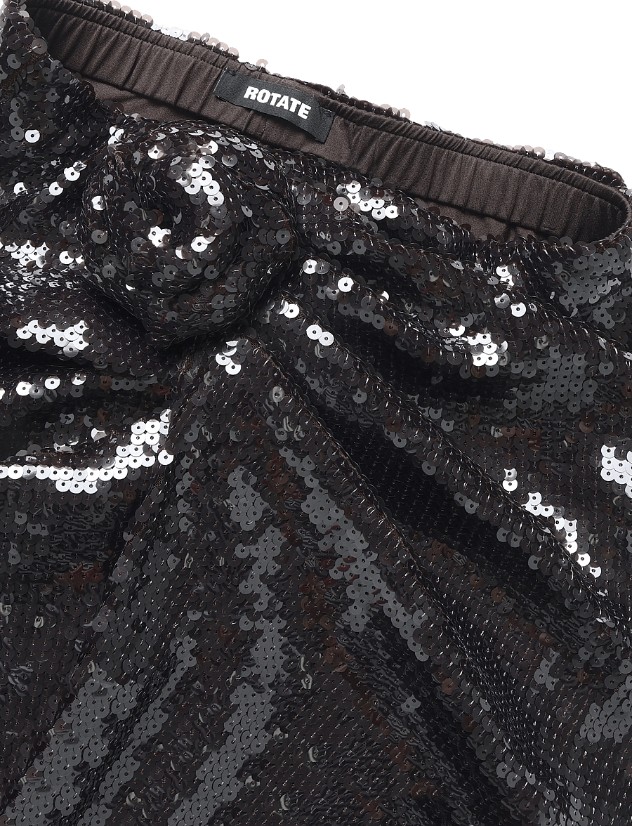 ROTATE - SEQUINS KNOT SKIRT - litritega seelikud - molÉ - 2