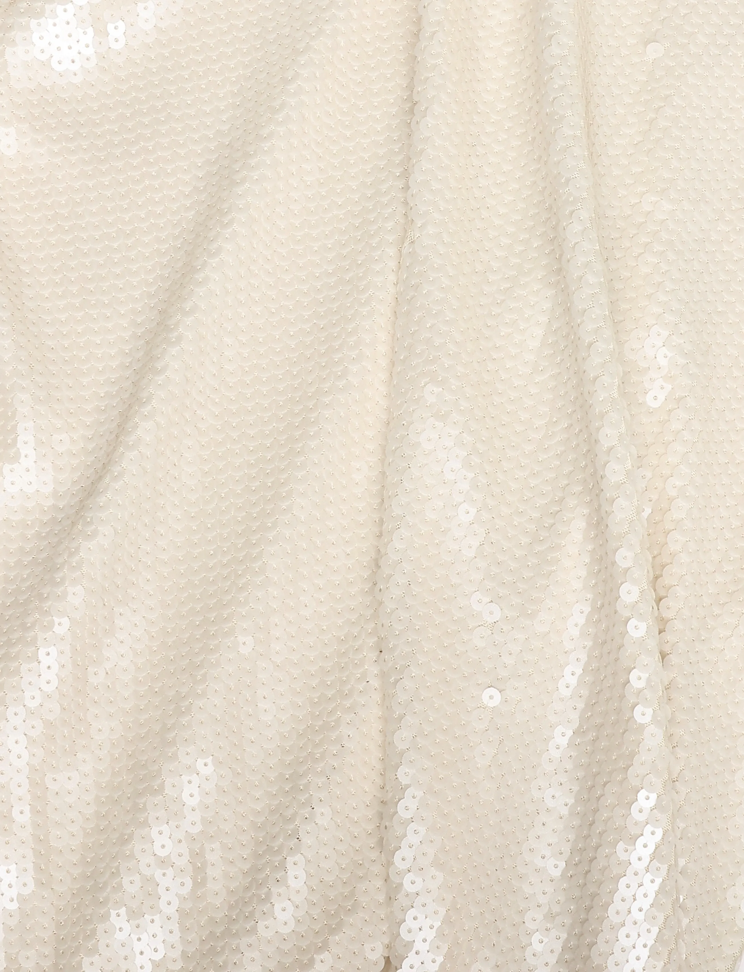 ROTATE - SEQUINS KNOT SKIRT - paillet nederdele - egret - 4