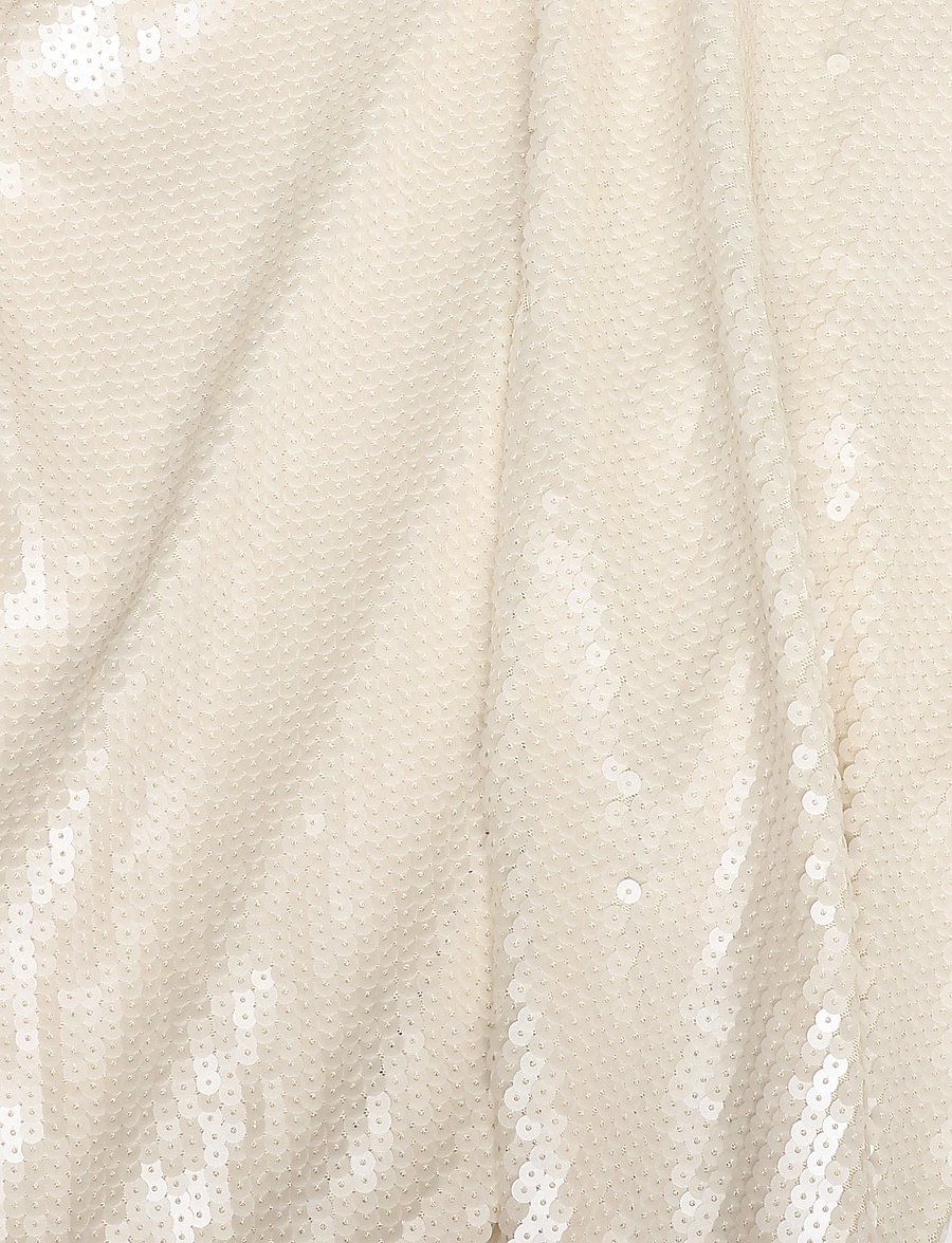 ROTATE - SEQUINS KNOT SKIRT - paillet nederdele - egret - 4