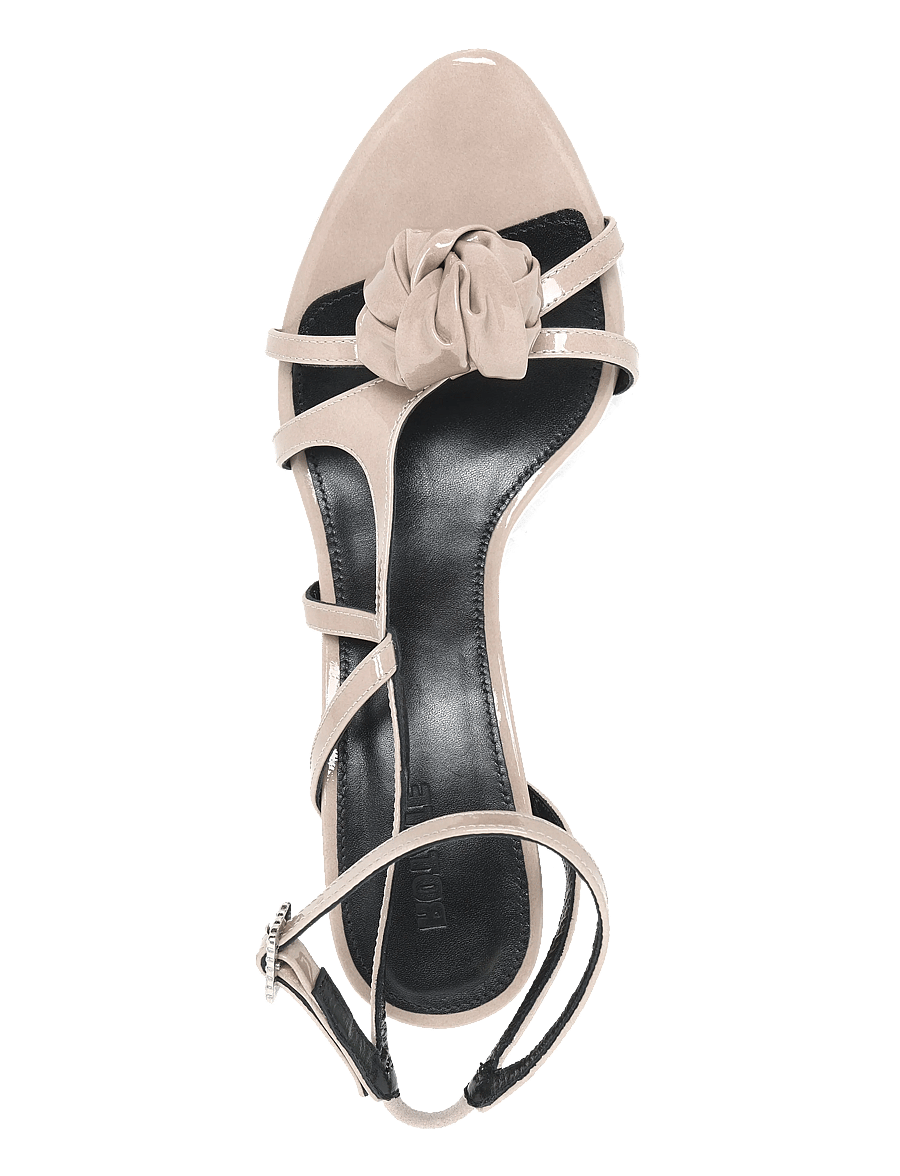 ROTATE - HIGH HEEL SANDAL PATENT LEATHER - heeled sandals - praline - 3