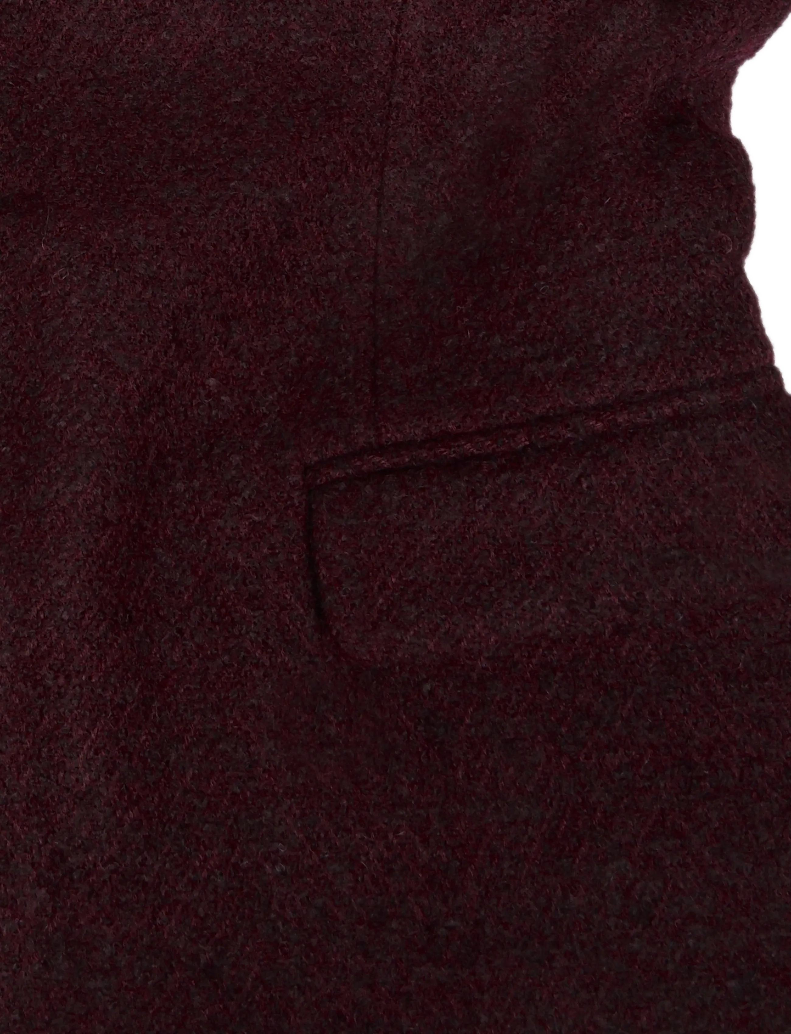 ROTATE - COCOON SLEEVED JACKET - zinfandel comb. - 3