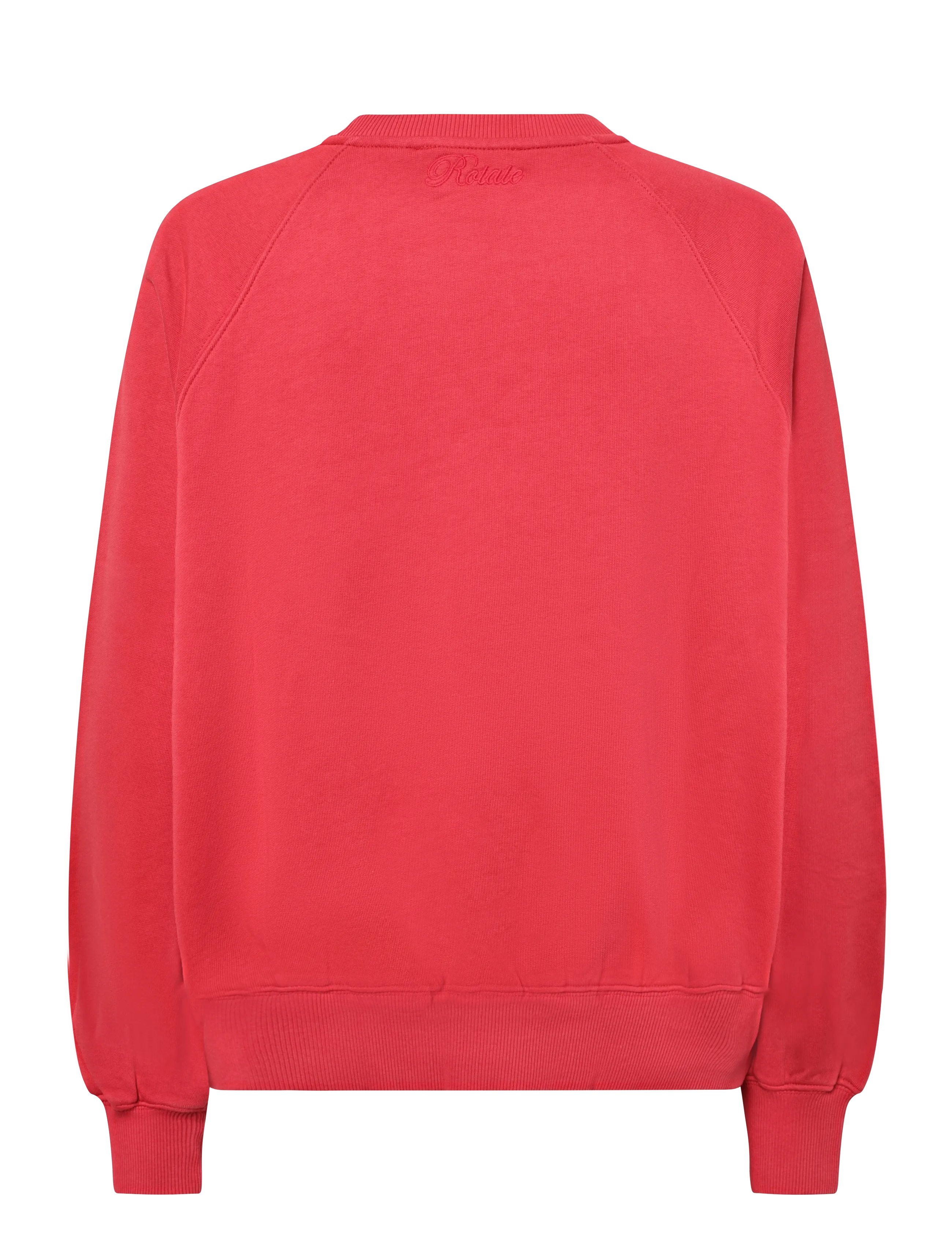 ROTATE - FLOWER SWEAT CREWNECK - scooter red - 1