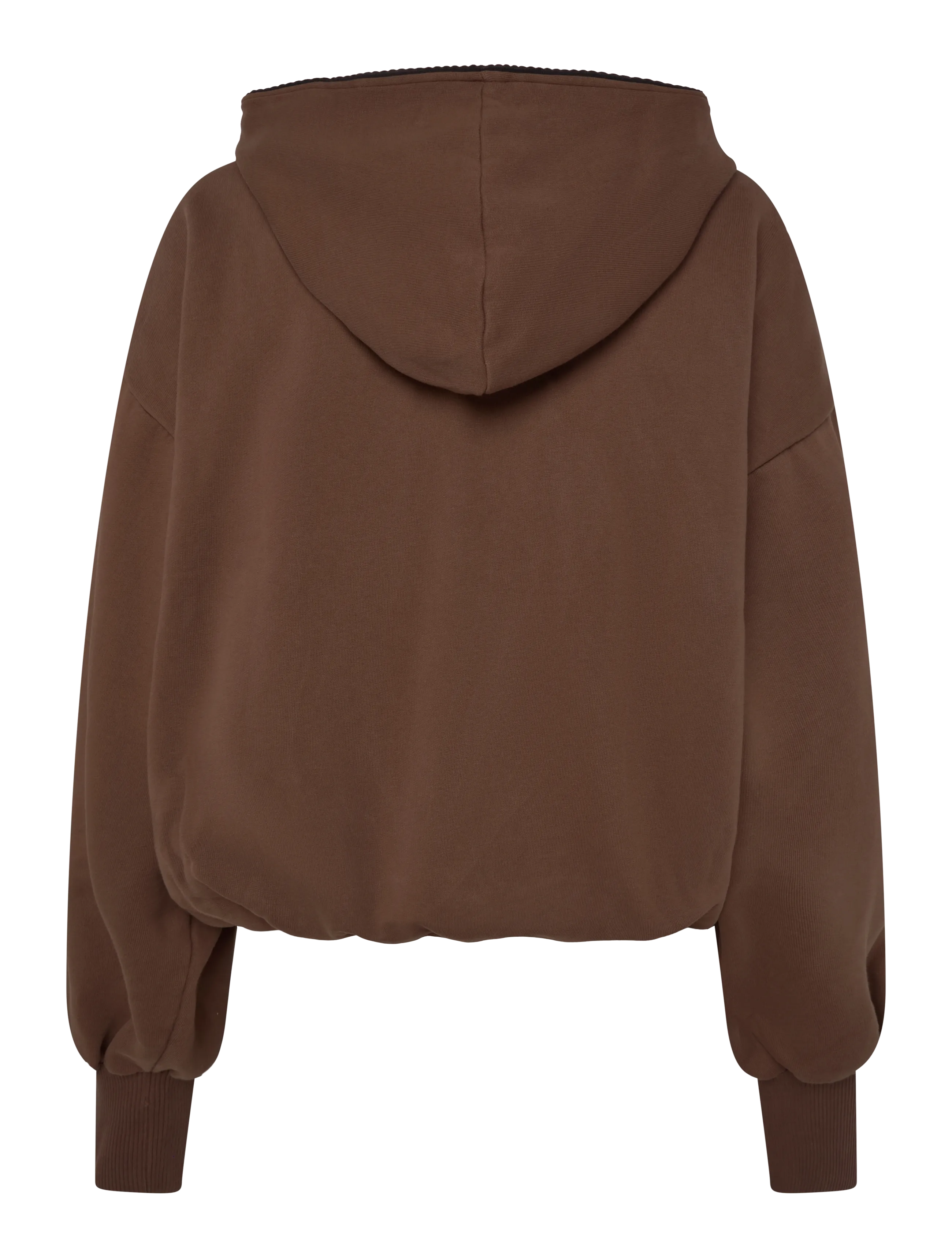 ROTATE - ZIP SWEAT HOODIE - hoodies - chestnut - 1