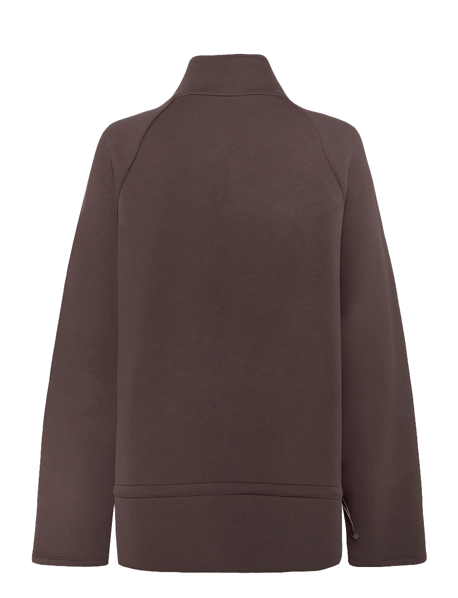 ROTATE - SCUBA FULL ZIP JACKET - Õhukesed jakid - chicory coffee - 1