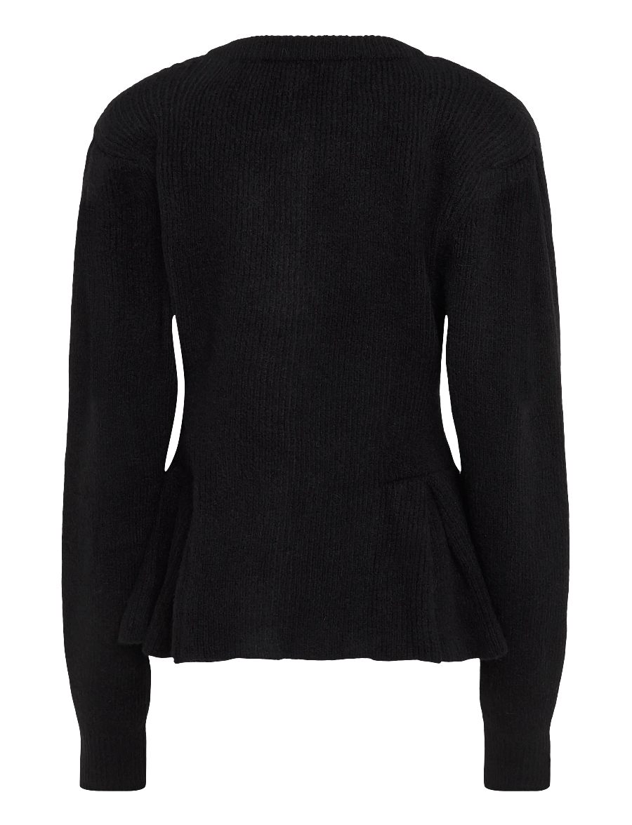 ROTATE - KNIT BIJOUX CARDIGAN - strickjacken - black - 1